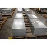 Lot of (4) Hoffman Nvent Industrial Control Panel Enclosures with Contents