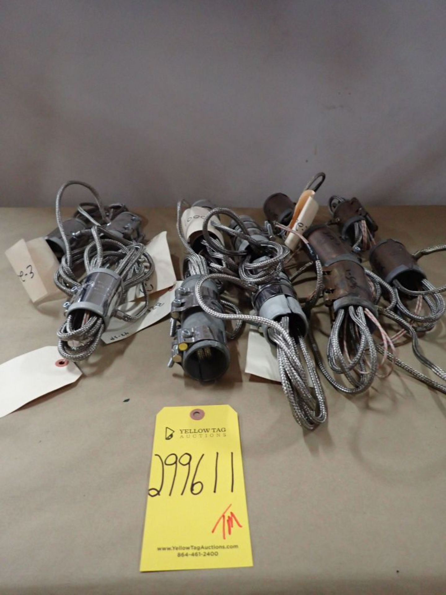 Lot of (12) Tempco Tubular Band Heaters for Injection Moldings