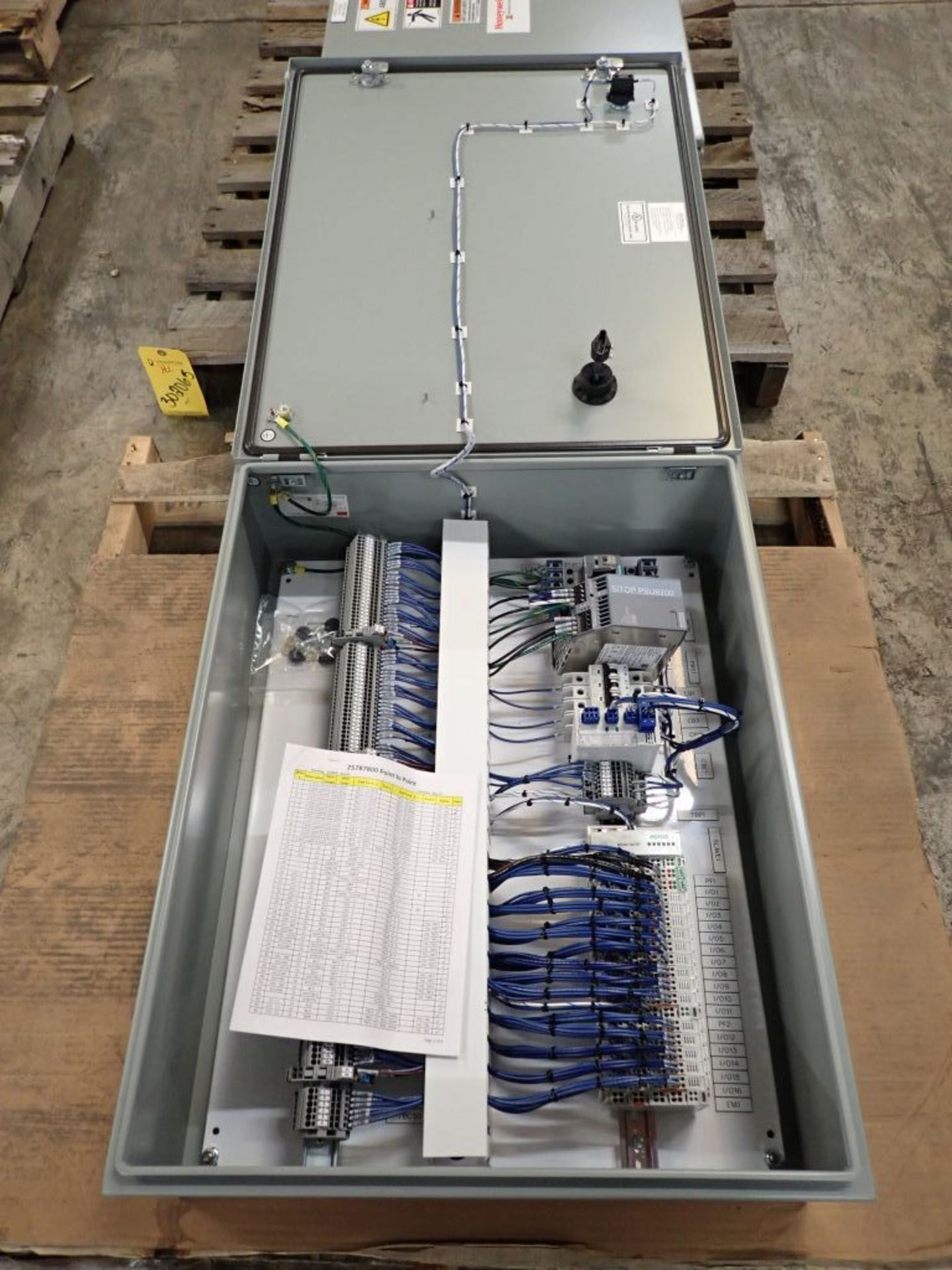 Hoffman Nvent Industrial Control Panel Enclosure with Contents - Image 4 of 8