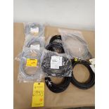 Lot of Assorted Cordsets with Valve Cable Assembly