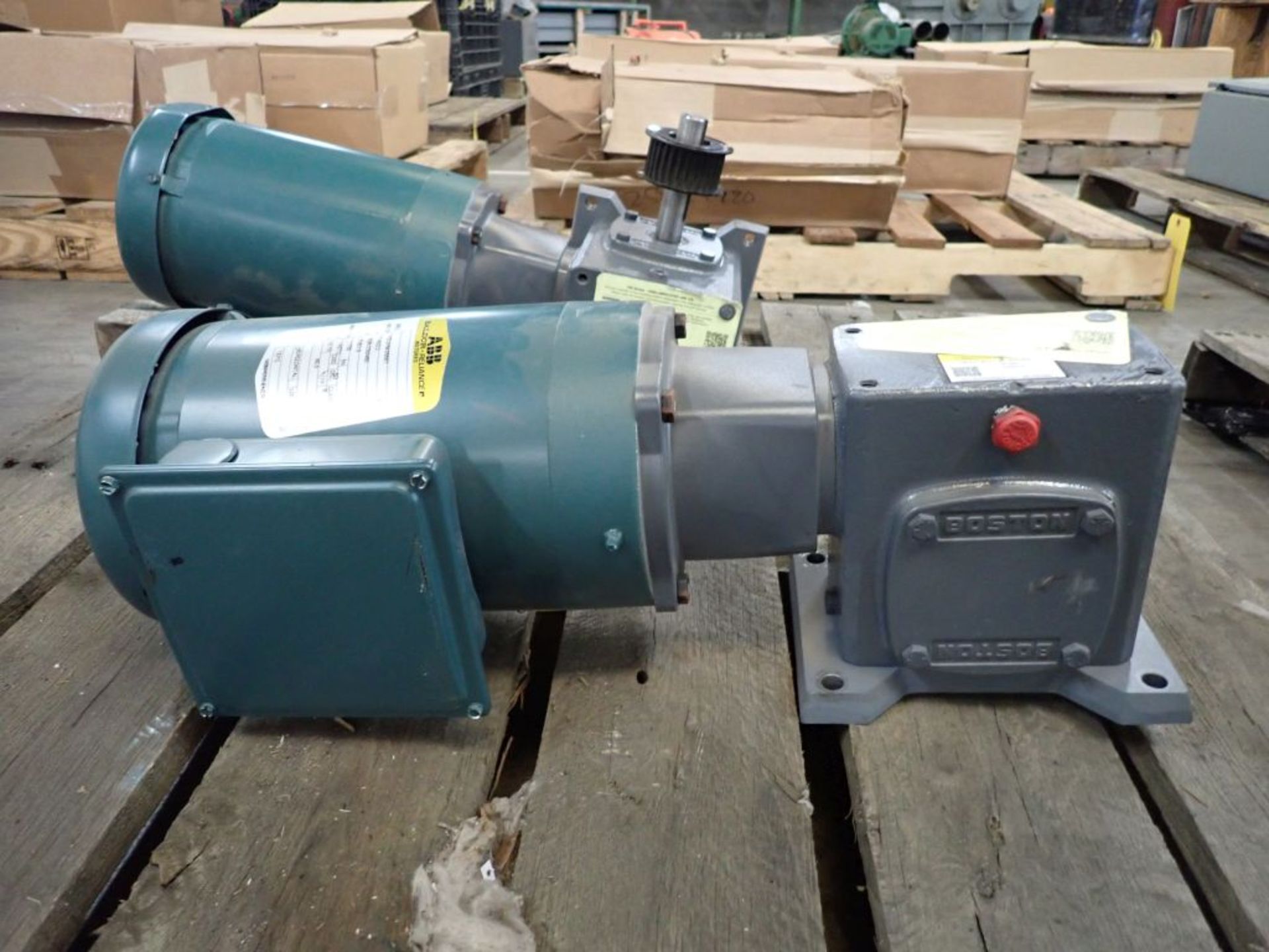 Lot of (2) Boston Gearmotors - Image 9 of 14