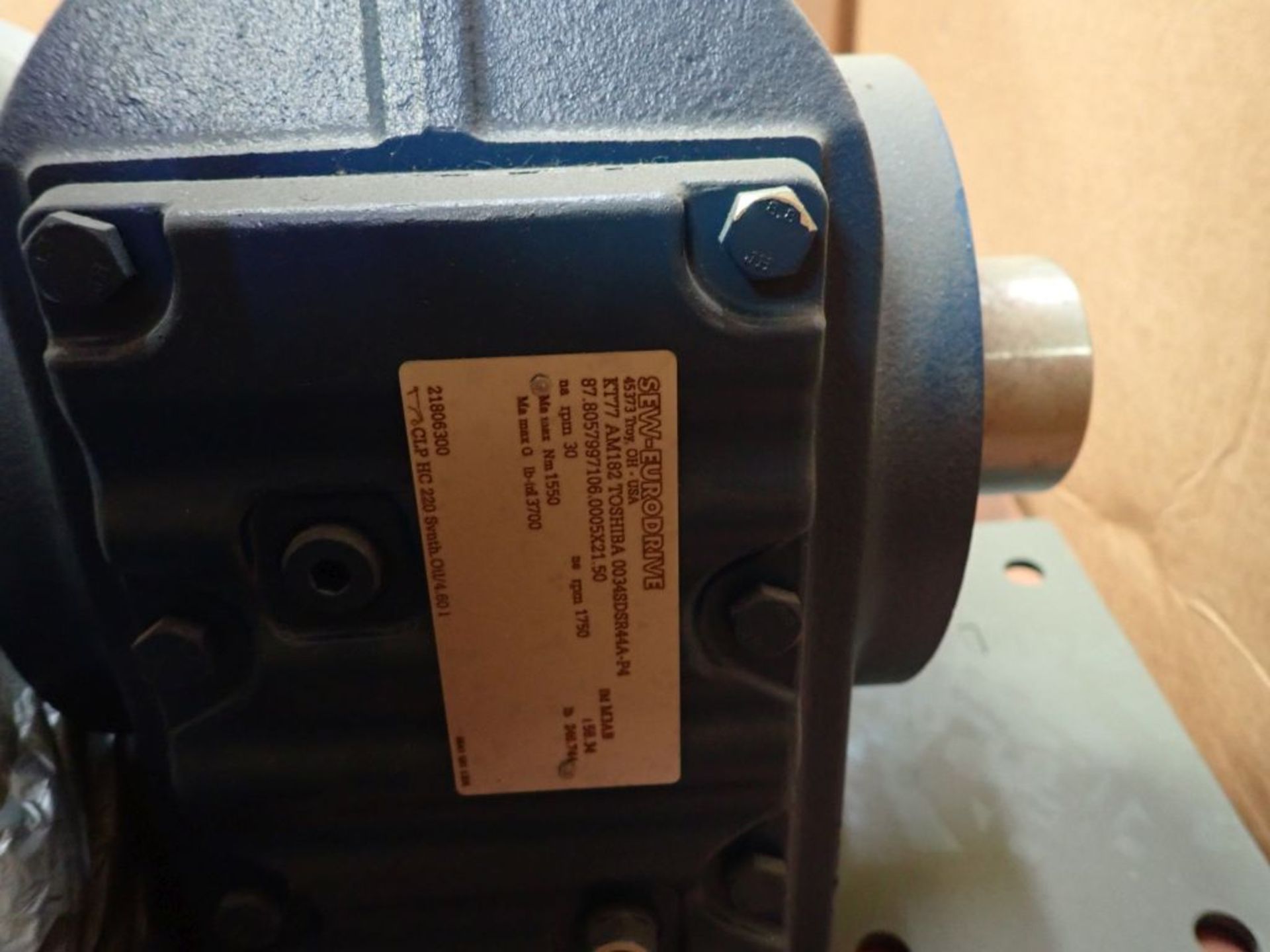 Sew-Eurodrive Gearmotor - Image 6 of 9