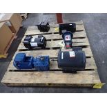 Lot of Assorted Motors, Gear Drive and Reducer