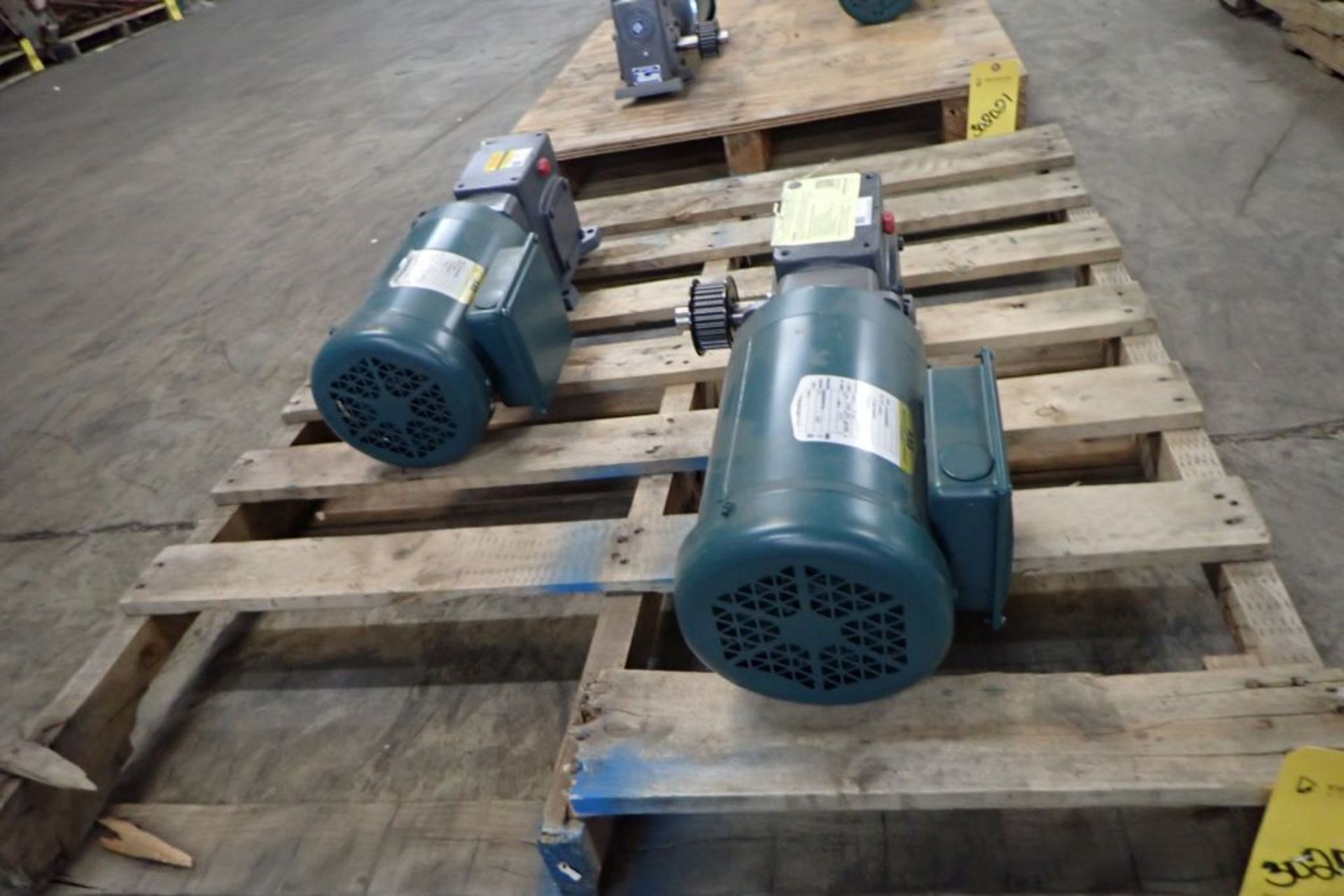 Lot of (2) Boston 3.66 HP Gearmotors