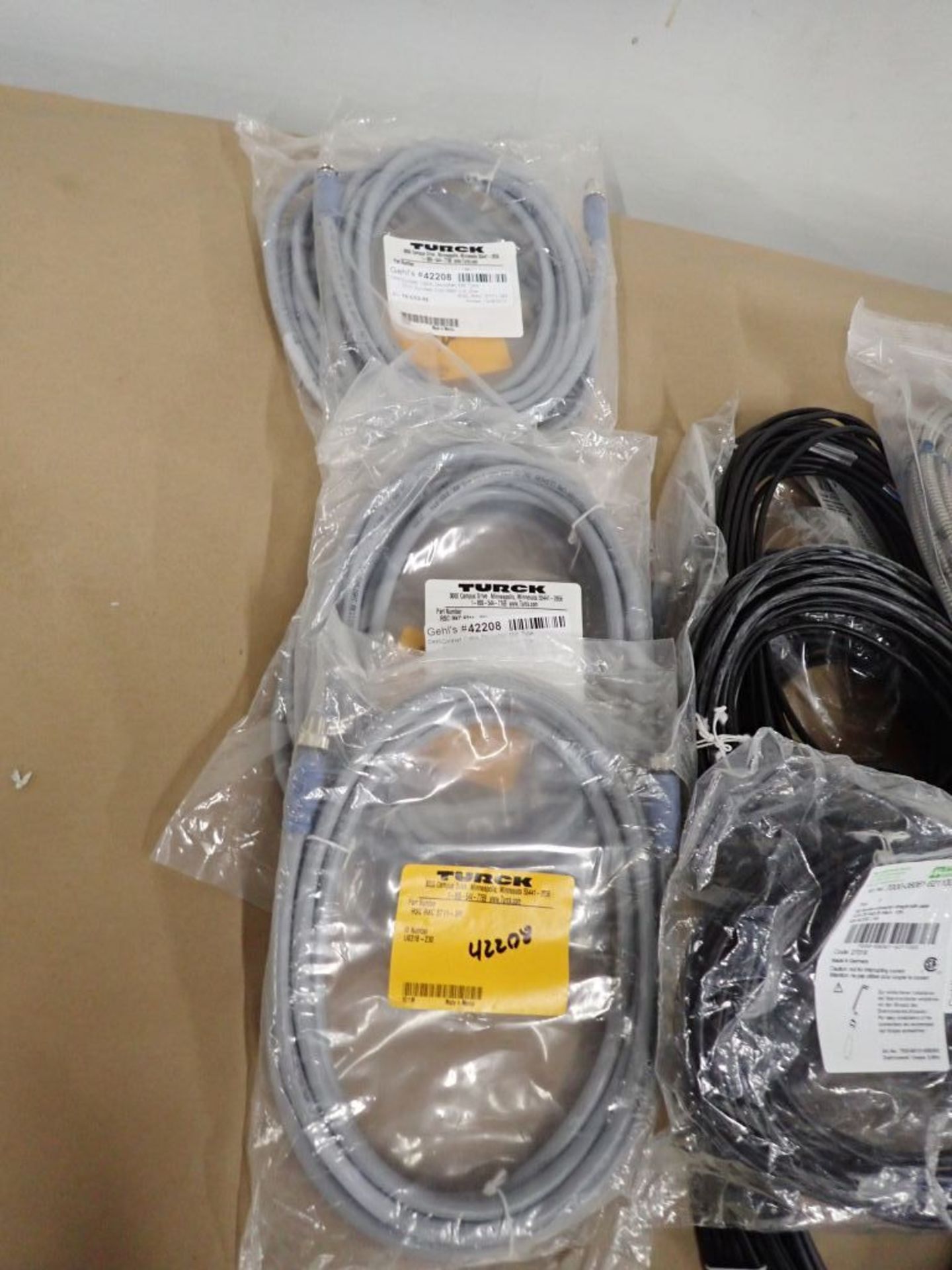 Lot of Assorted Cordsets with Valve Cable Assembly - Image 2 of 4