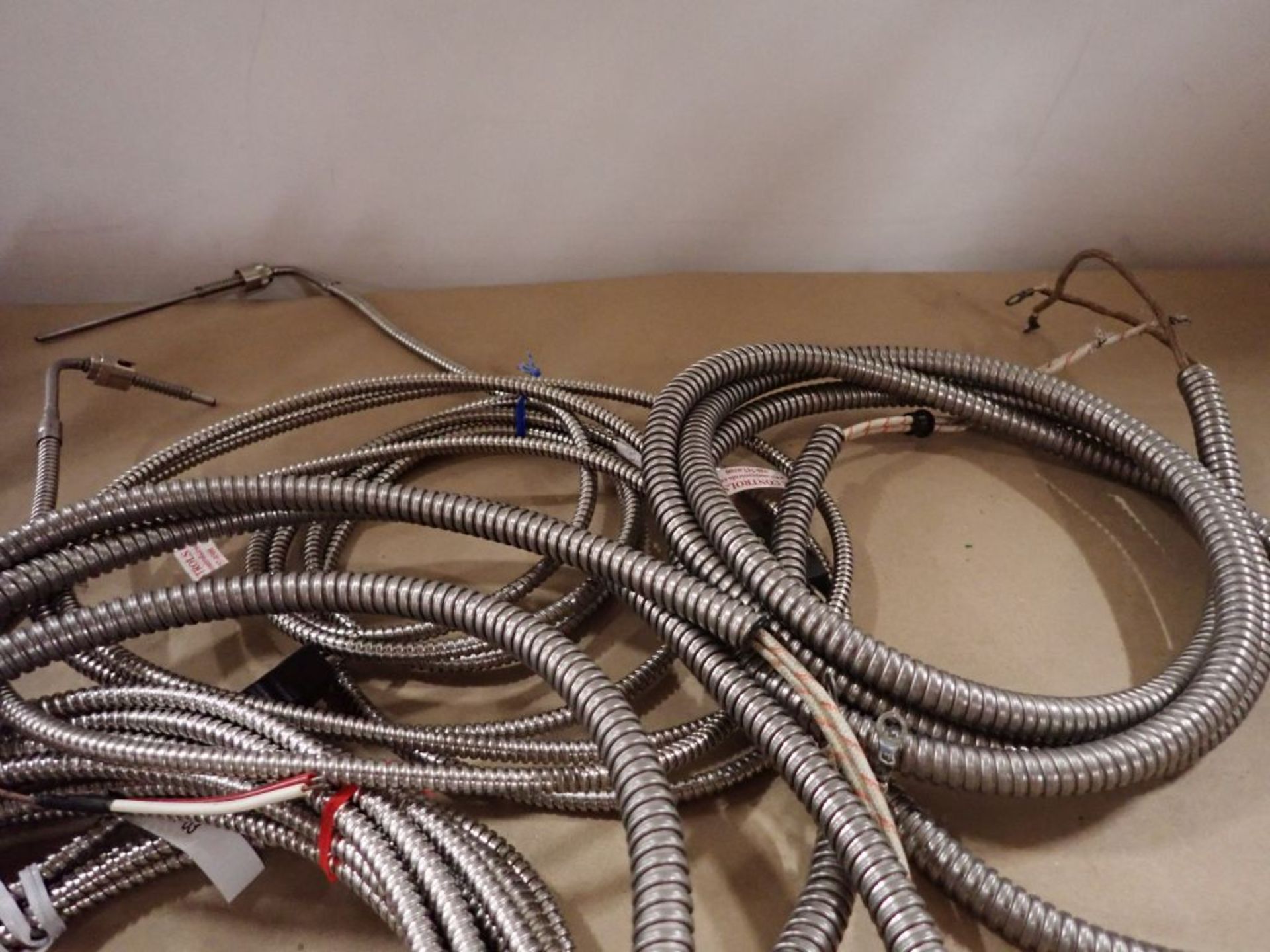 Lot of (7) Sure Controls Inc. Theromocouple Cable with Connectors - Image 3 of 3