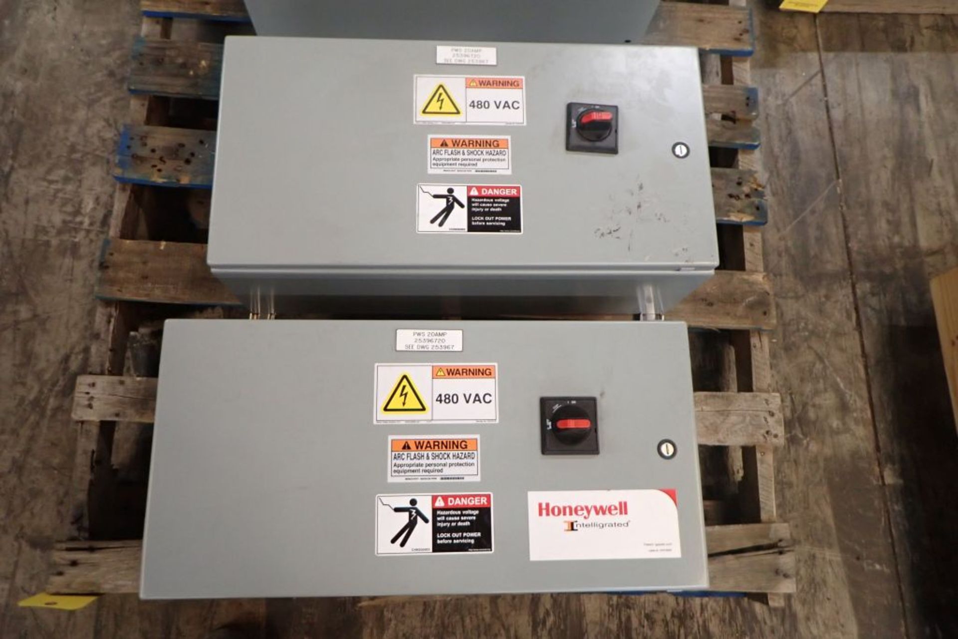 Lot of (3) Hoffman Nvent Industrial Control Panel Enclosures with Contents - Image 5 of 23