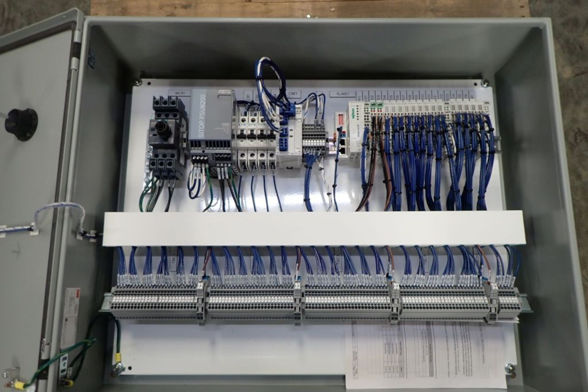Hoffman Nvent Industrial Control Panel Enclosure with Contents - Image 4 of 6