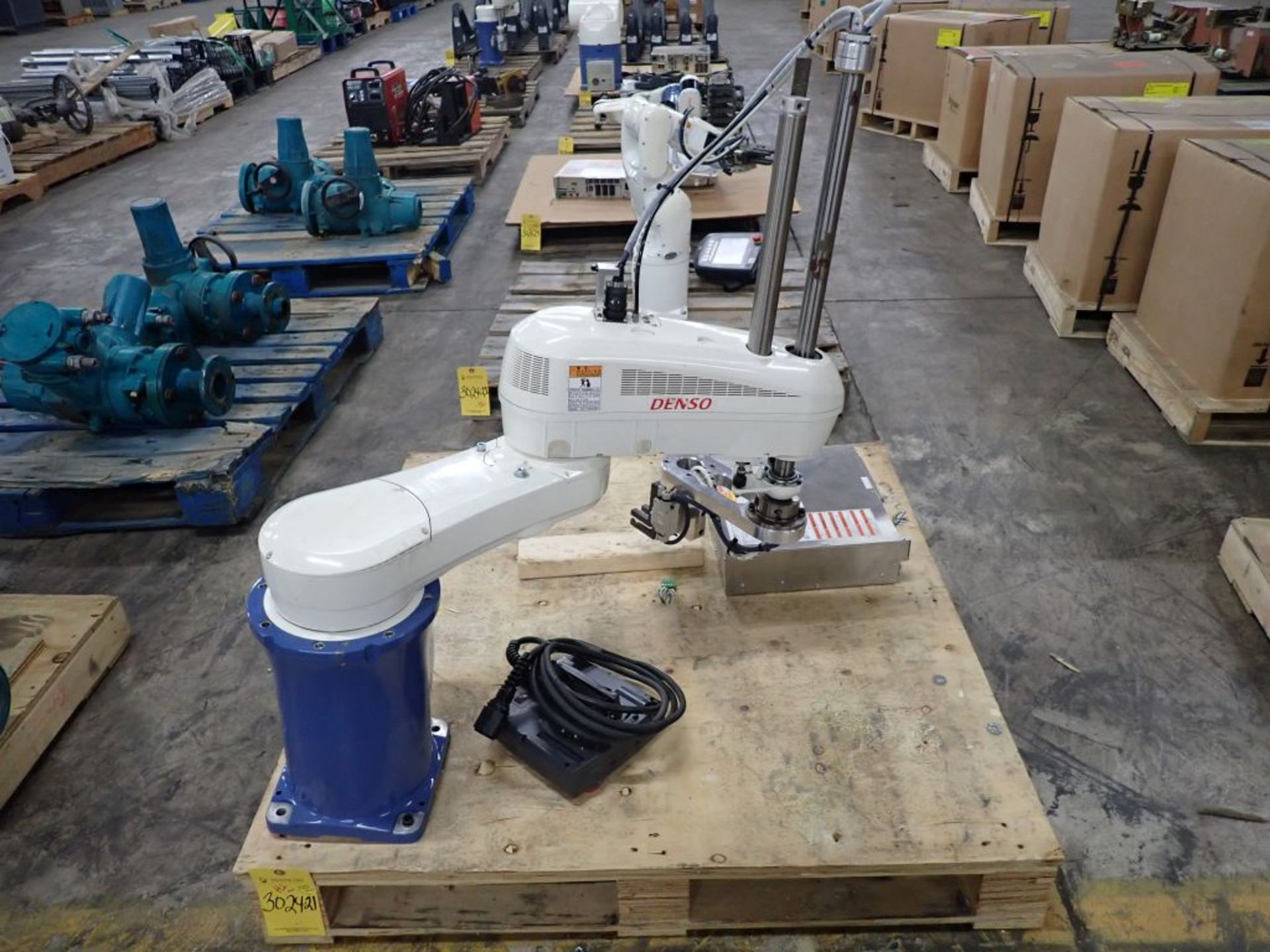 Denso Industrial Robots with Graphic Operation Terminal