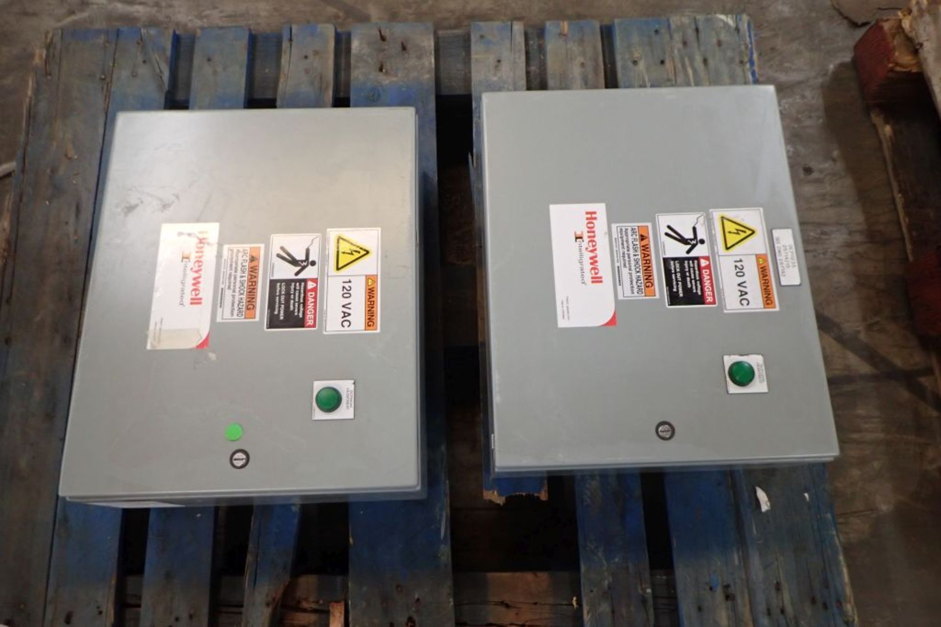 Lot of (2) Hoffman Nvent Industrial Control Panel Enclosures with Contents - Image 2 of 3