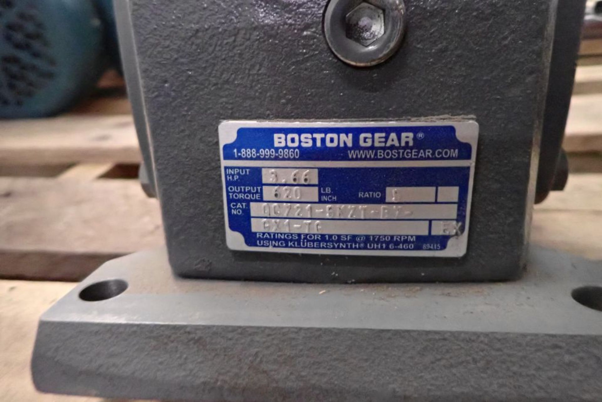 Baldor Motor with Boston Gear - Image 5 of 11