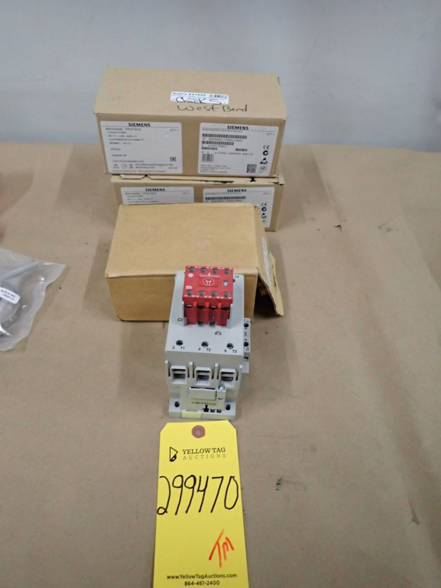 Lot of Safety Contactor with Inverter Module