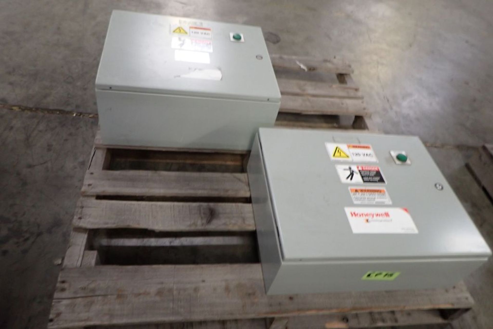 Lot of (2) Hoffman Nvent Industrial Control Panel Enclosures with Contents - Image 3 of 11