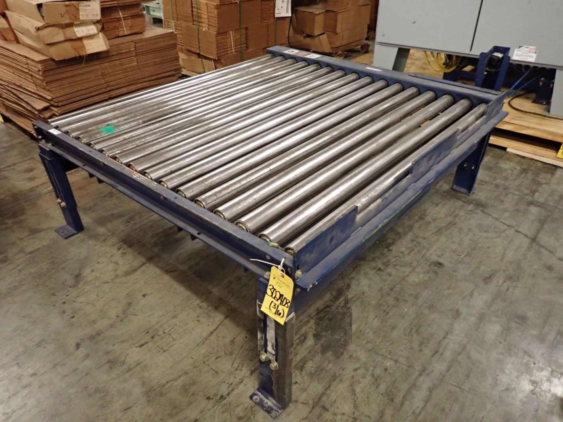 Lantech Pallet Wrapping System with Infeed and Outfeed Conveyor - Image 58 of 99