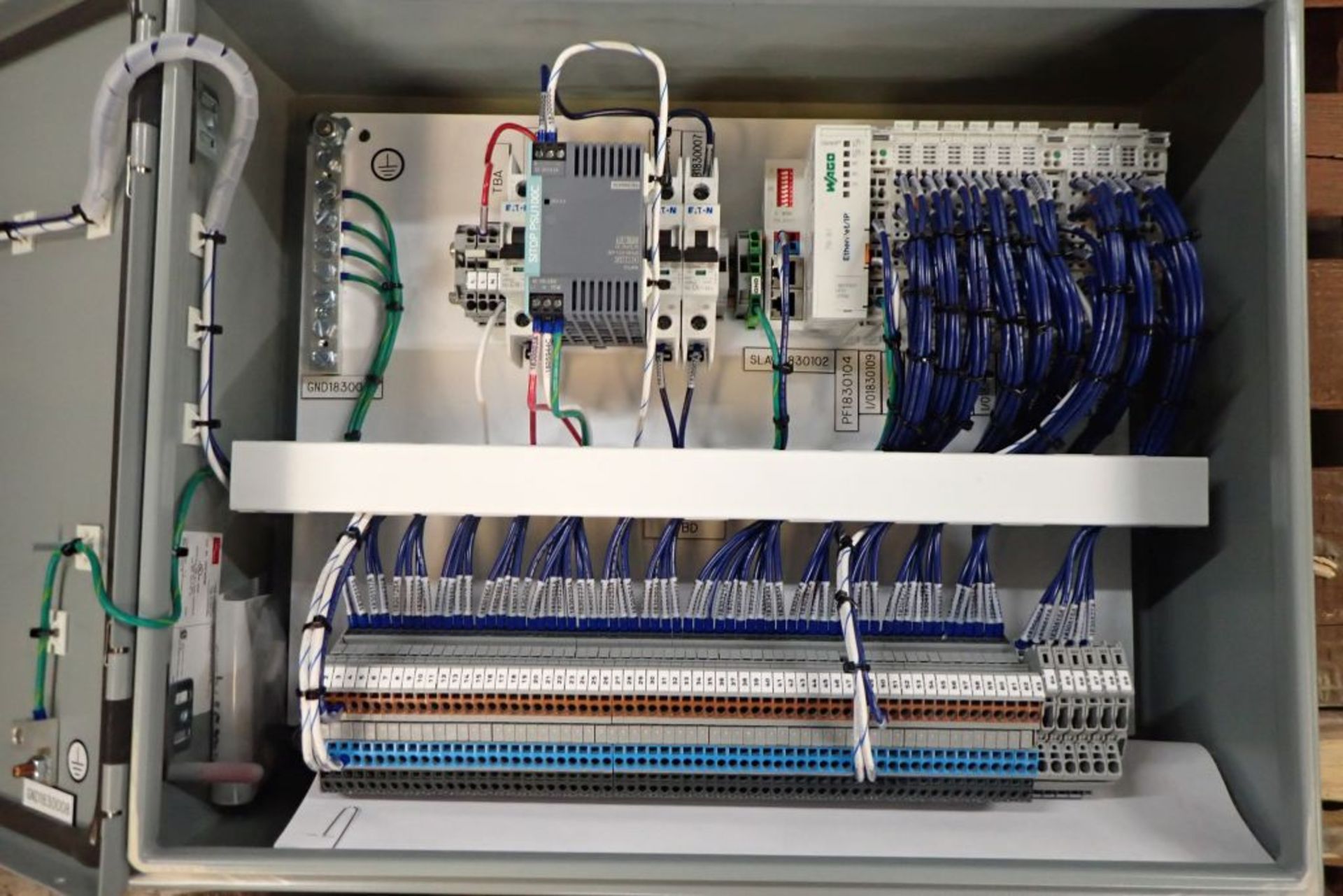 Lot of (2) Hoffman Nvent Industrial Control Panel Enclosures with Contents - Image 5 of 7