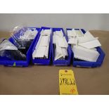 Lot of Assorted Plastic Conveyor Belt, Sprockets, Cleat and Clamp Nuts