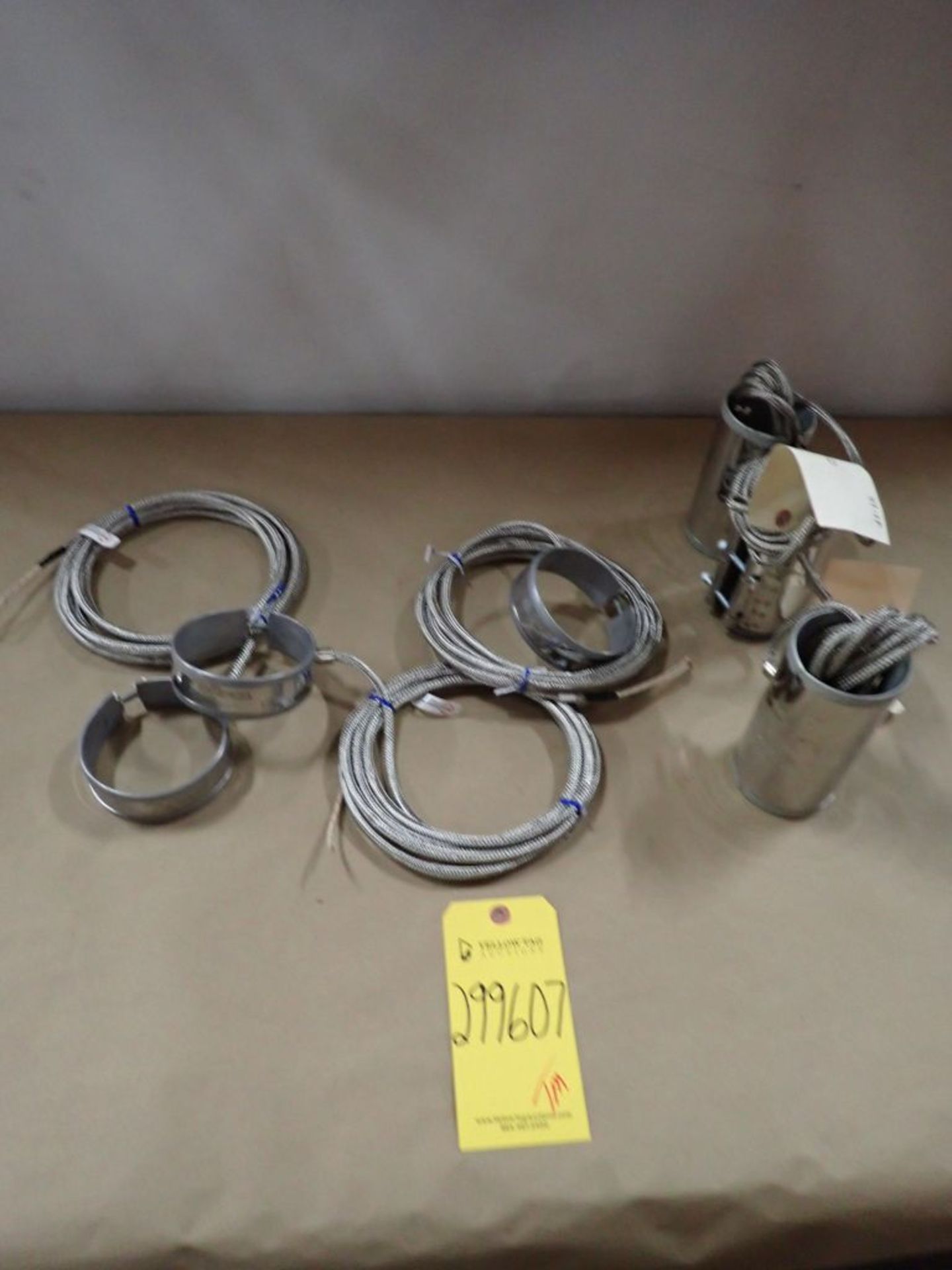 Lot of (6) Tempco Band Heaters for Injection Moldings