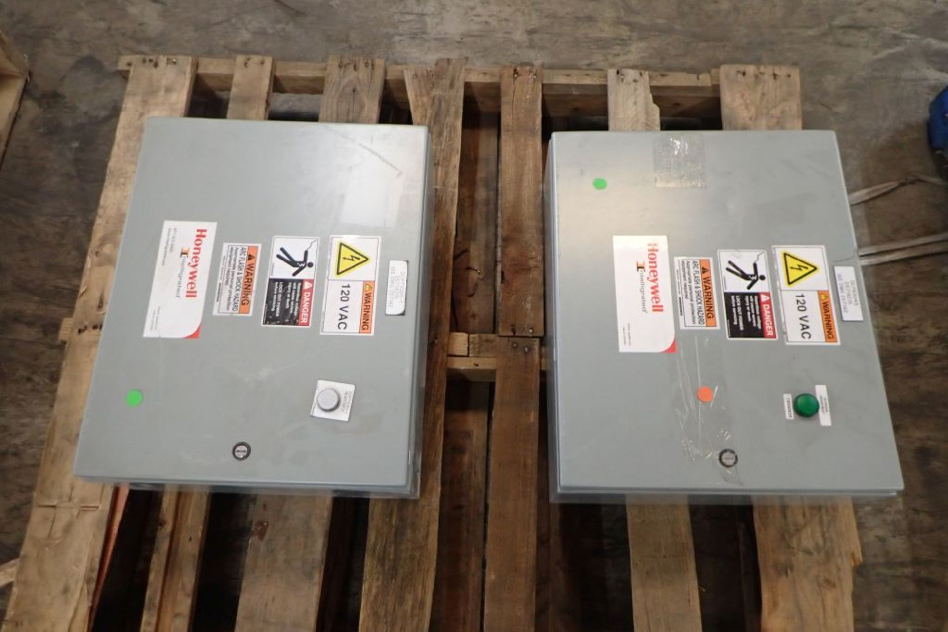 Lot of (2) Hoffman Nvent Industrial Control Panel Enclosures with Contents - Image 2 of 7