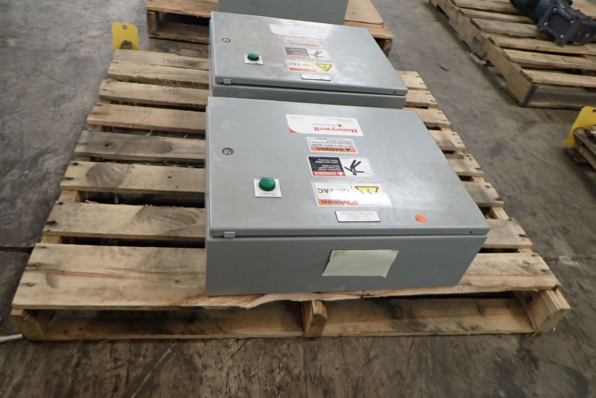 Lot of (2) Hoffman Nvent Industrial Control Panel Enclosures with Contents - Image 3 of 7