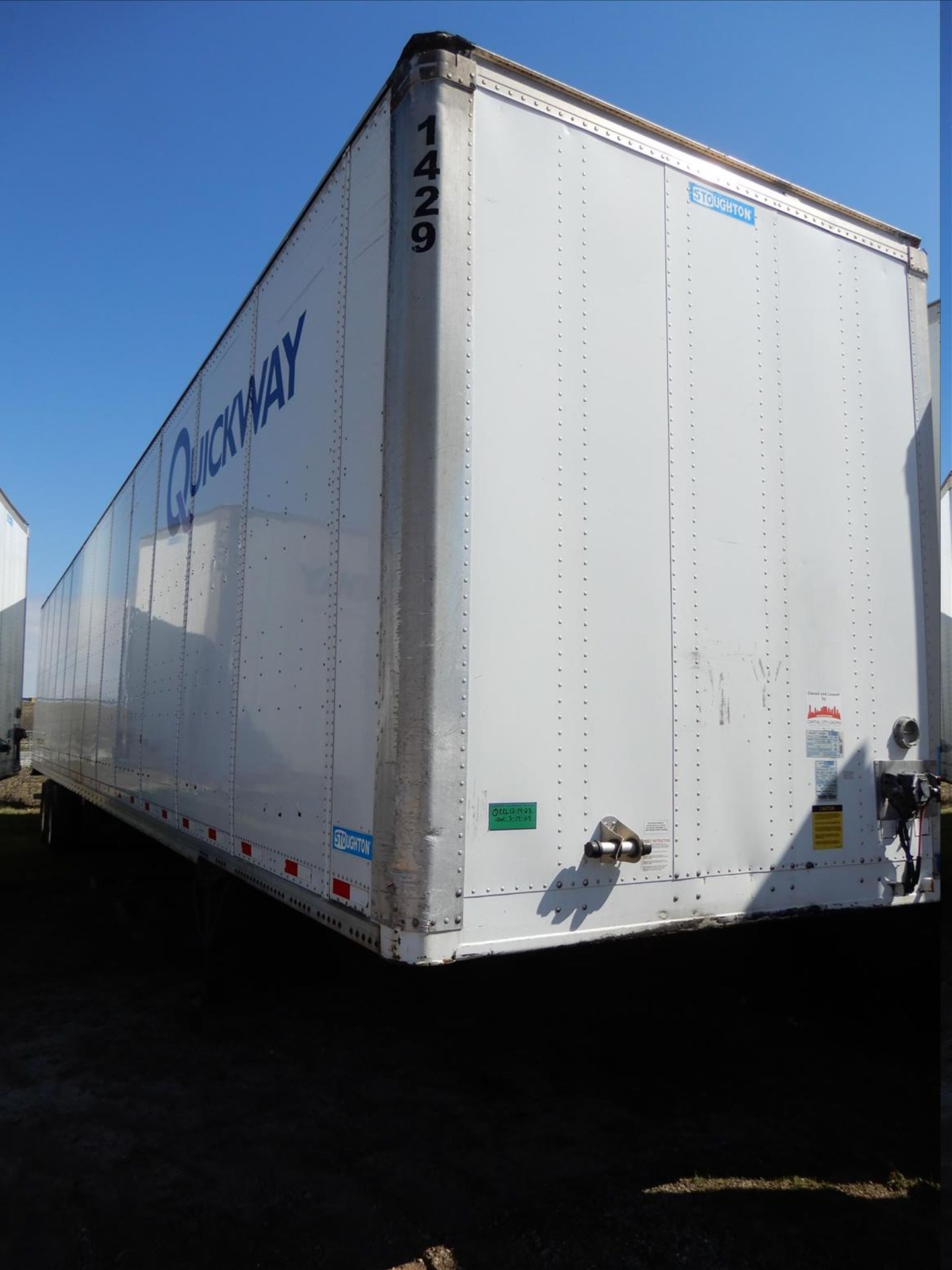 2012 Stoughton Trailer - Located in Indianapolis, IN