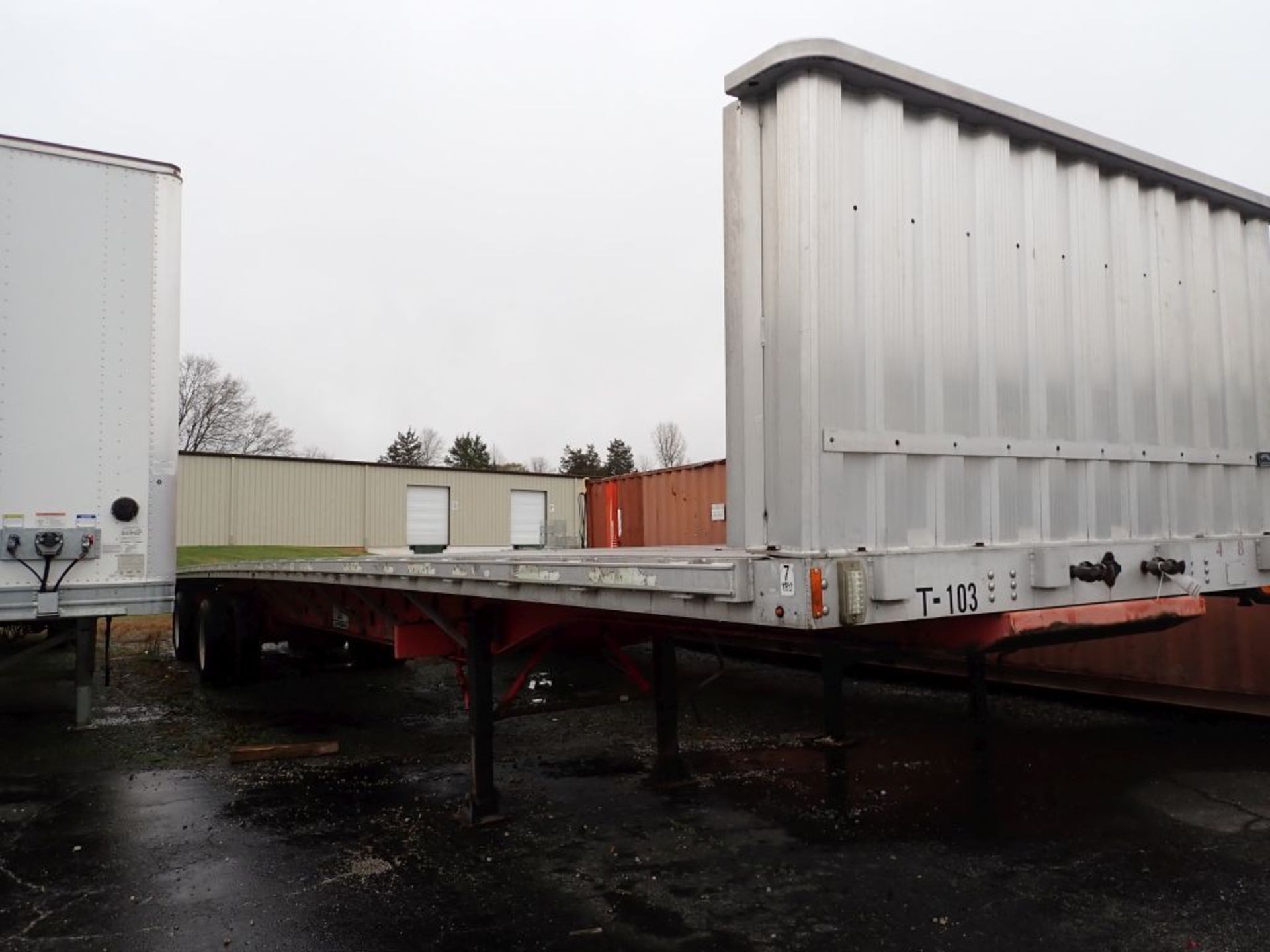 1998 Transcraft 48' Flatbed Trailer - Located in Spartanburg, SC - Image 3 of 17