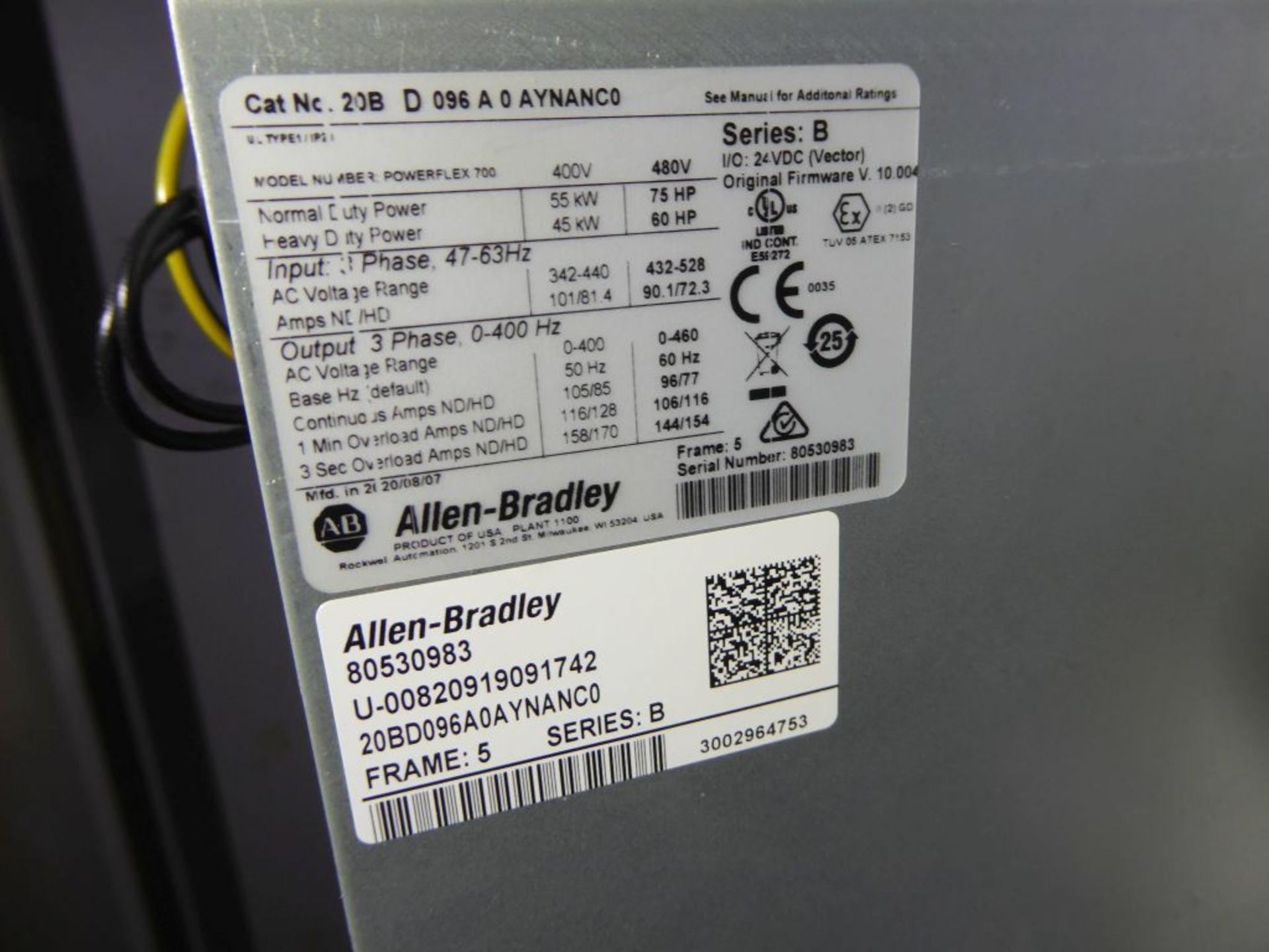 Allen-Bradley Powerflex 700 Drive - Image 6 of 21