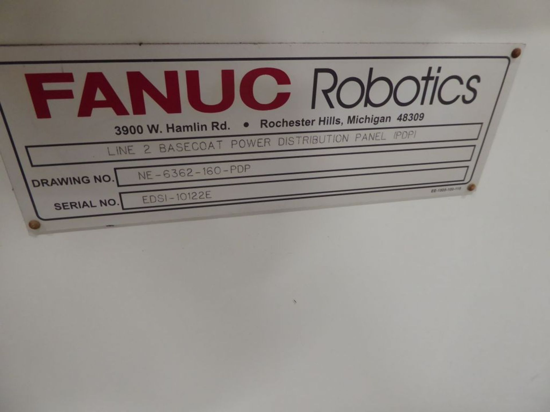 Fanuc Robot Power Distrbution Panel - Image 2 of 2