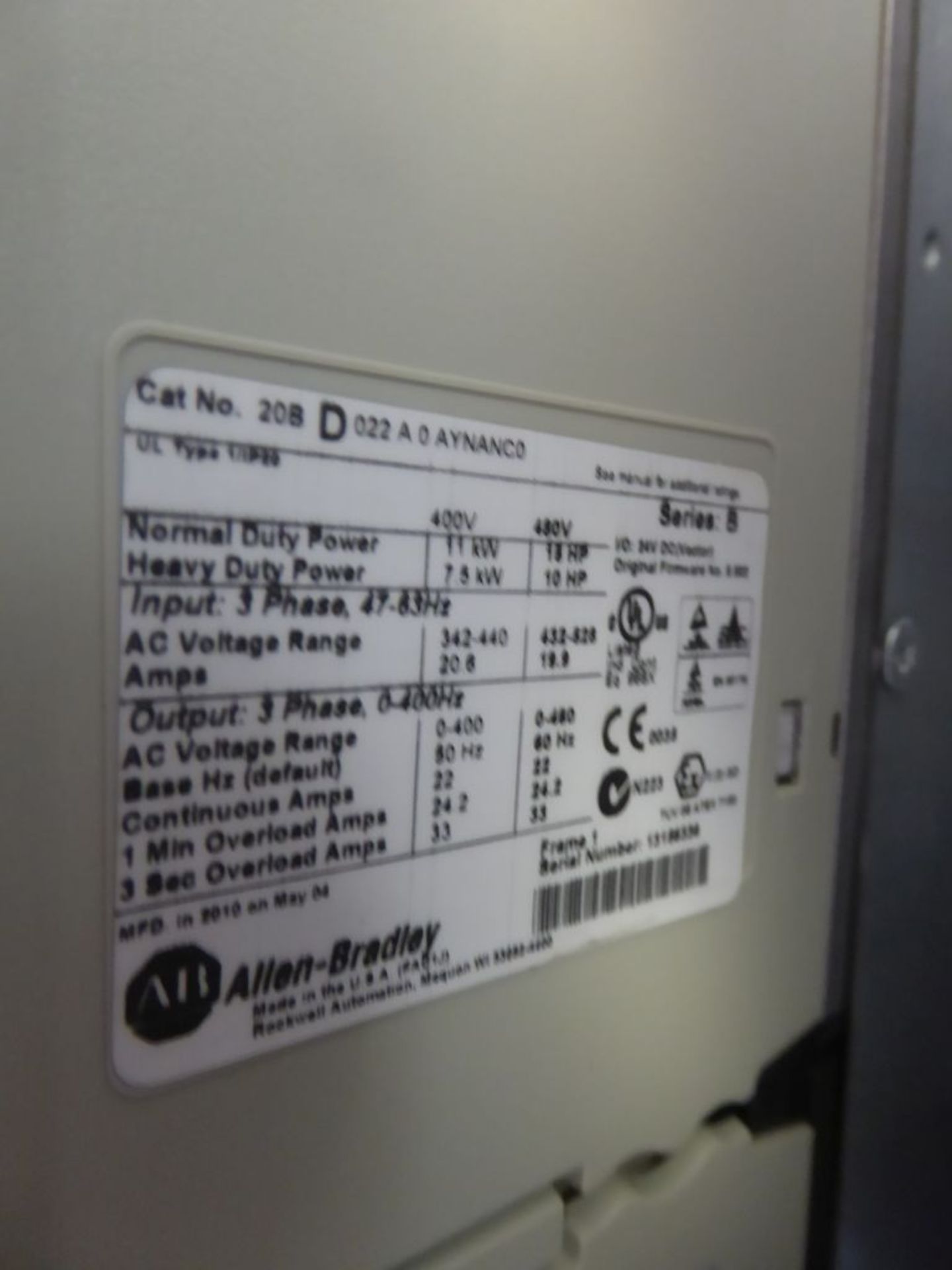 Control Panel with (2) Allen Bradley Powerflex 700 Drives - Image 13 of 25