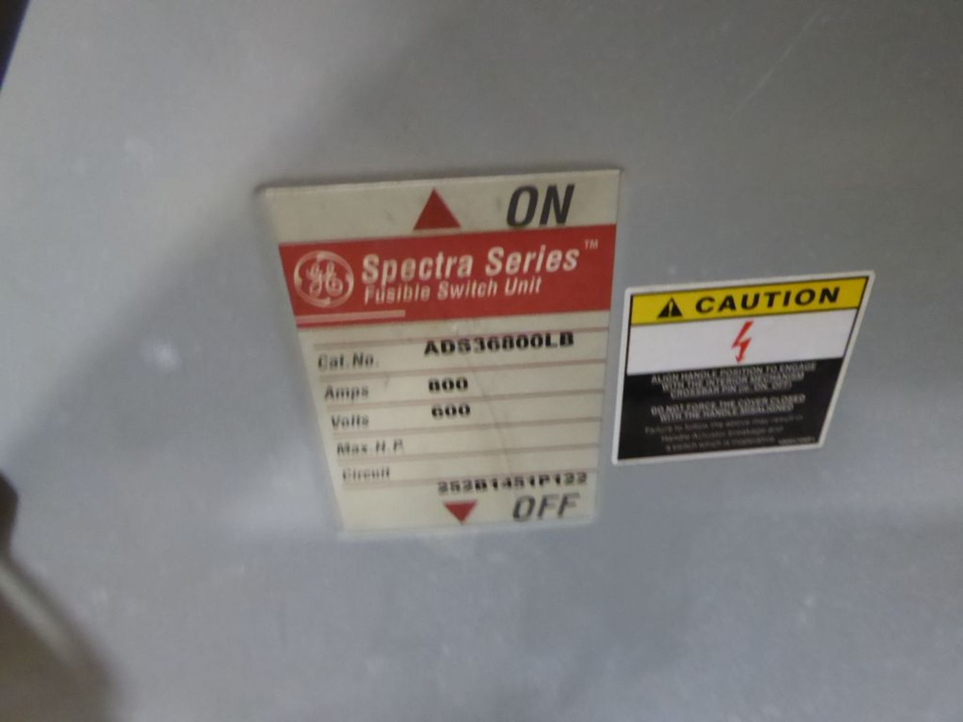 GE Spectra Series Fusible Switch Unit - Bild 6 aus 18