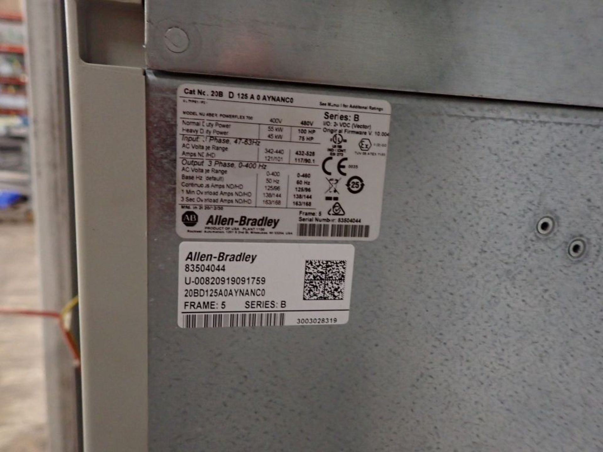 Allen-Bradley Powerflex 700 Drive Panel - Image 6 of 10