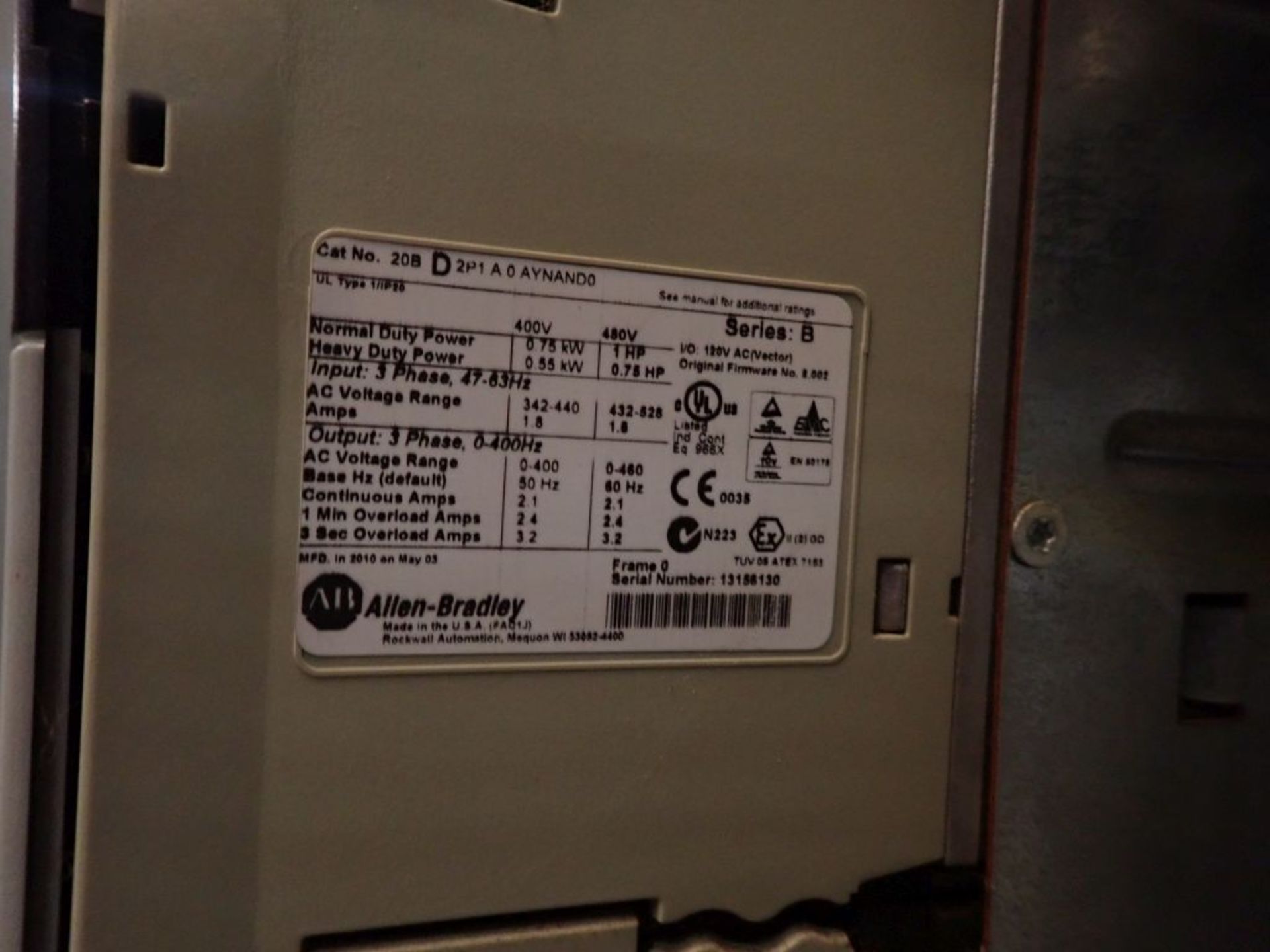 Allen-Bradley Centerline 2100 MCC - Bild 12 aus 77