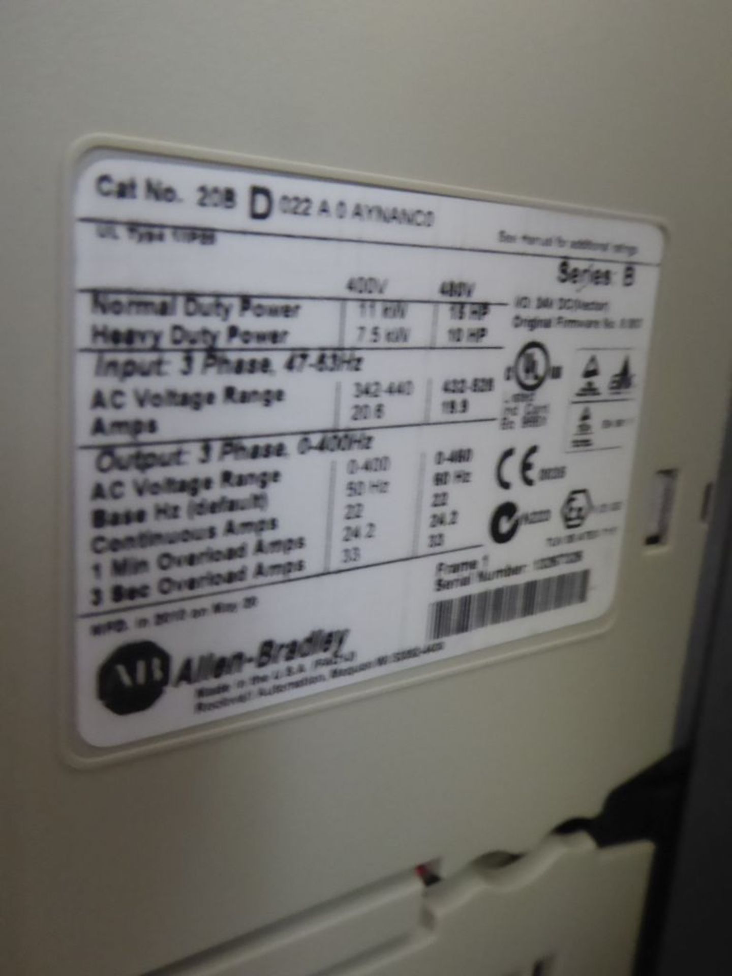 Control Panel with (2) Allen Bradley Powerflex 700 Drives - Image 10 of 42
