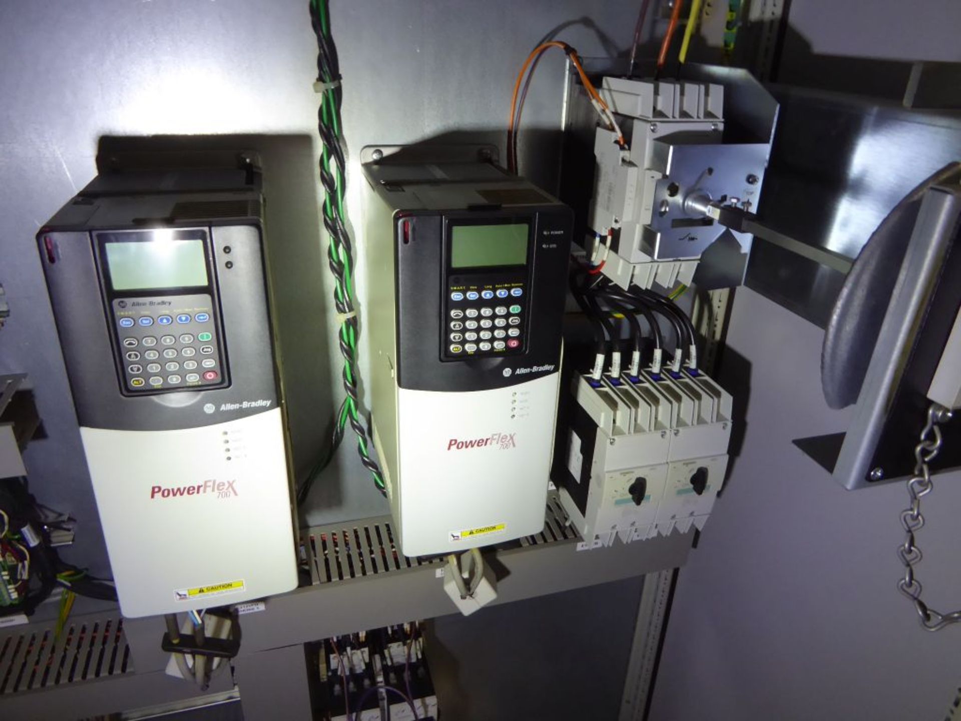Control Panel with (2) Allen Bradley Powerflex 700 Drives - Image 8 of 22