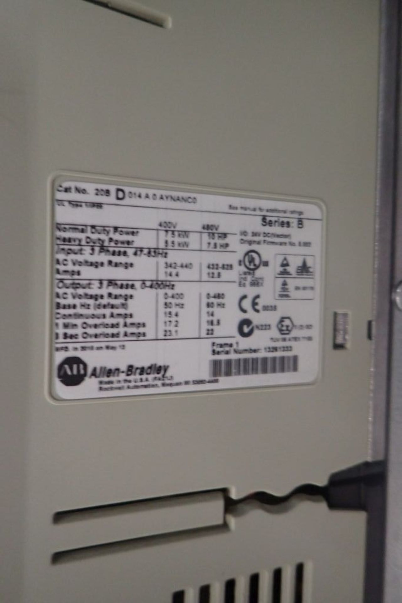 Allen-Bradley Power Flex 700 Drive Panel - Image 10 of 13