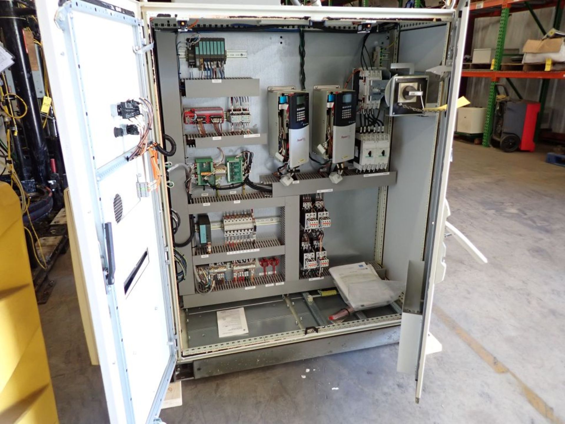 Control Panel with (2) Allen Bradley Powerflex 700 Drives - Image 8 of 20