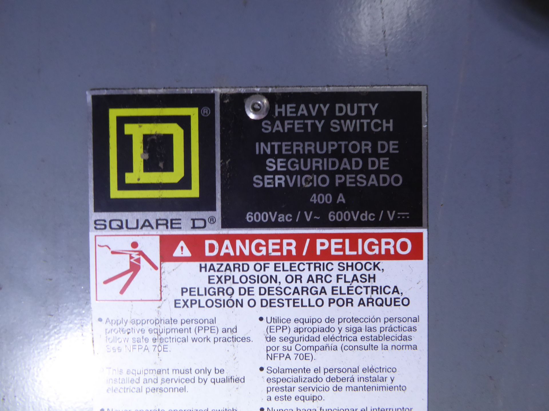 Square D Heavy Duty Safety Switch - Image 2 of 6