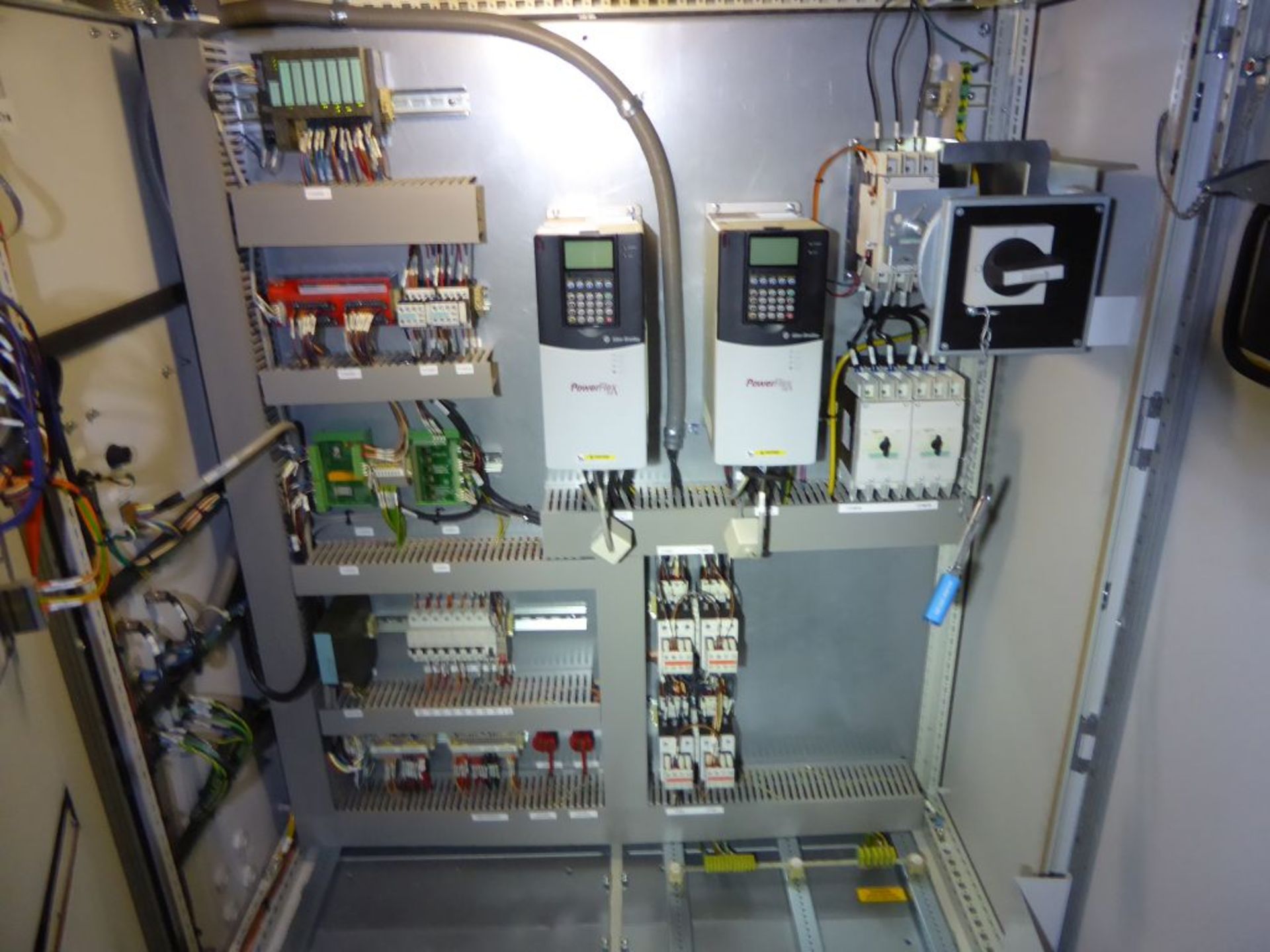 Control Panel with (2) Allen Bradley Powerflex 700 Drives - Image 2 of 11