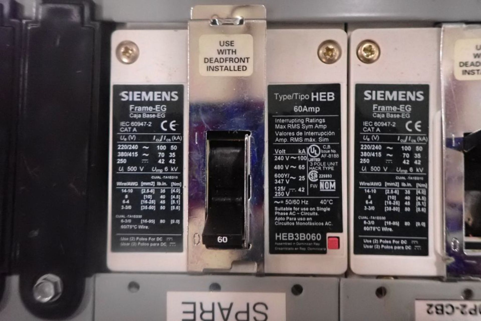 Siemens 480V Panel - Image 12 of 14
