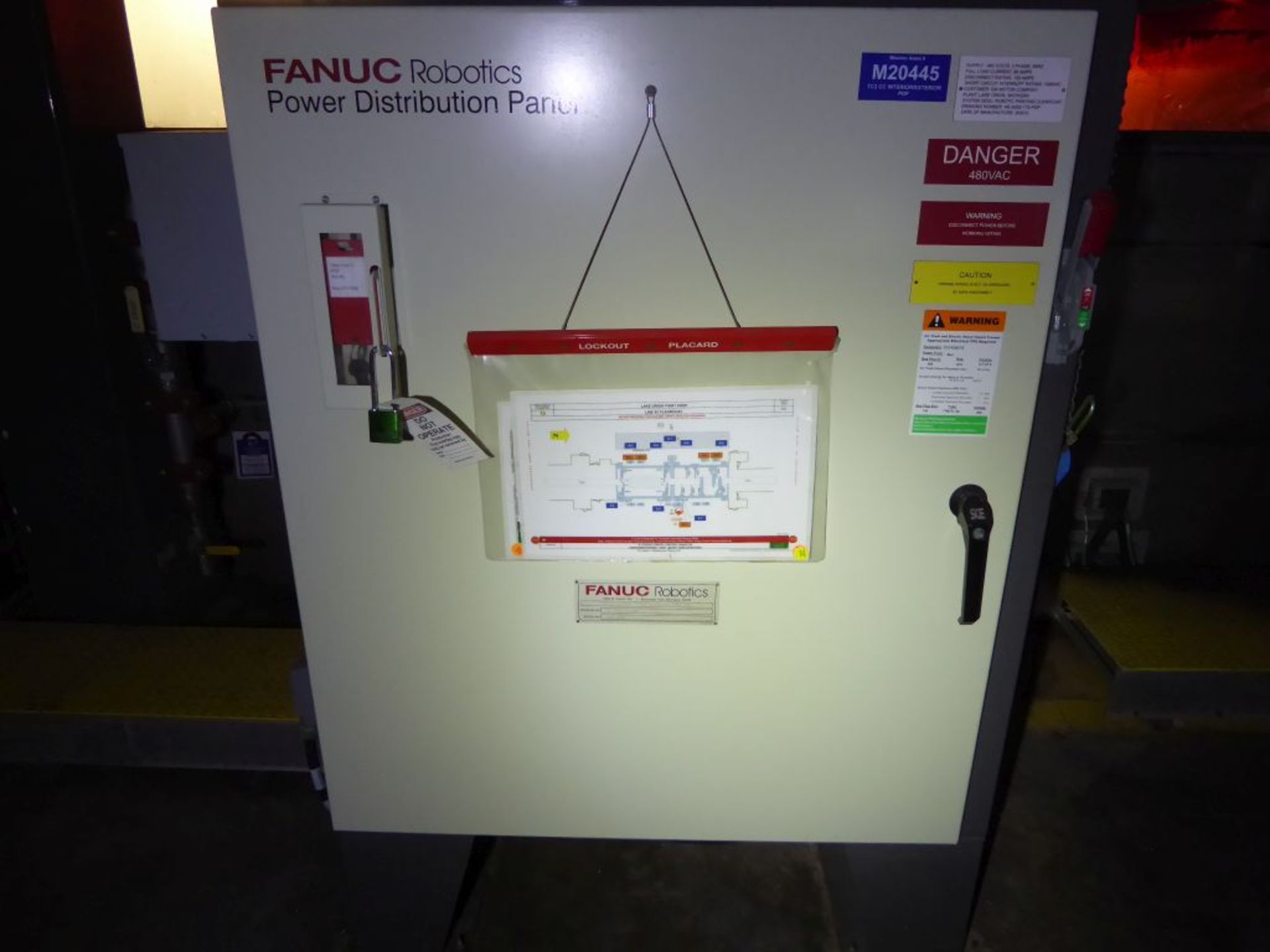 Fanuc Robot Power Distrbution Panel