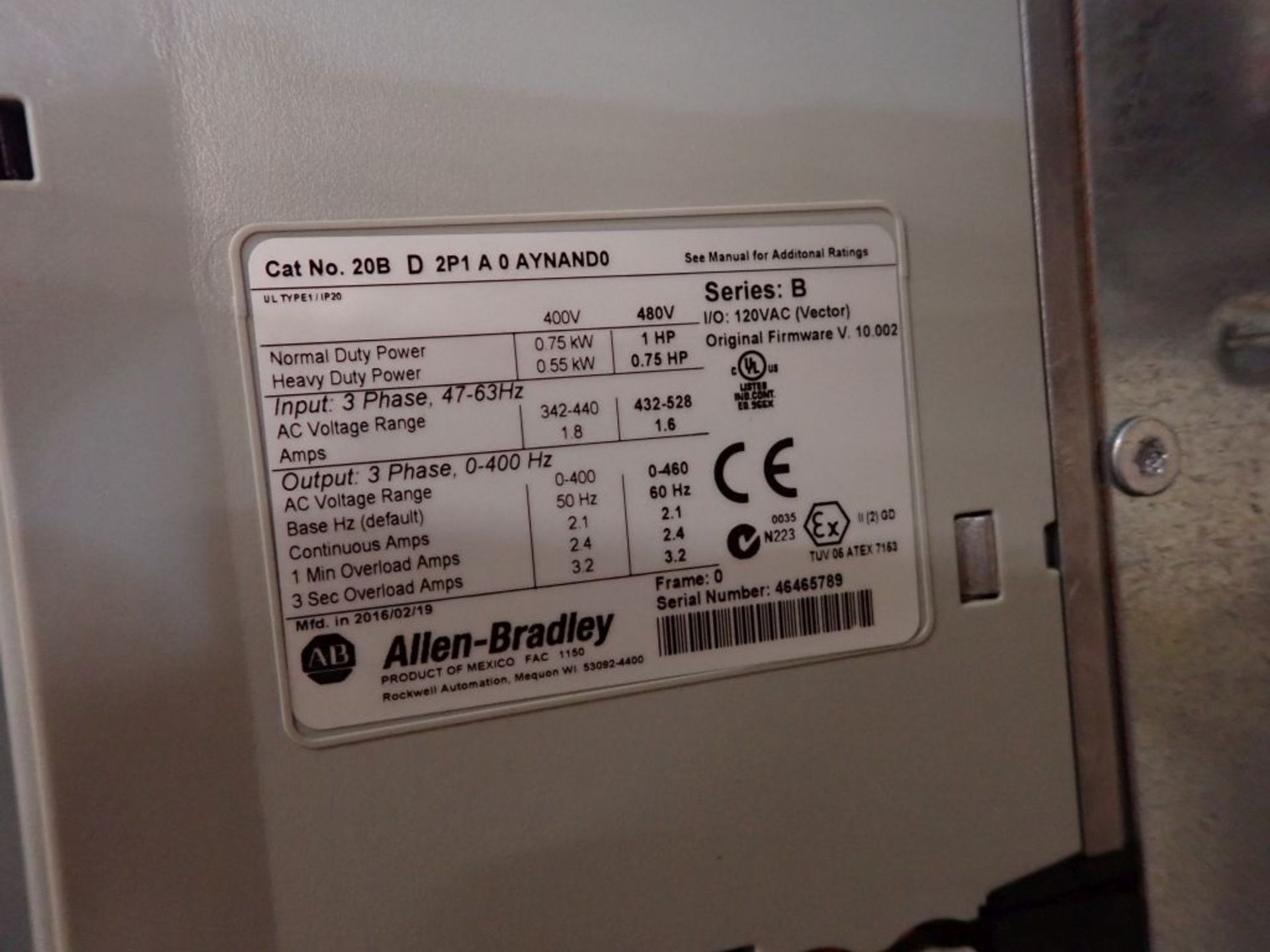 Allen-Bradley Centerline 2100 MCC - Bild 73 aus 77