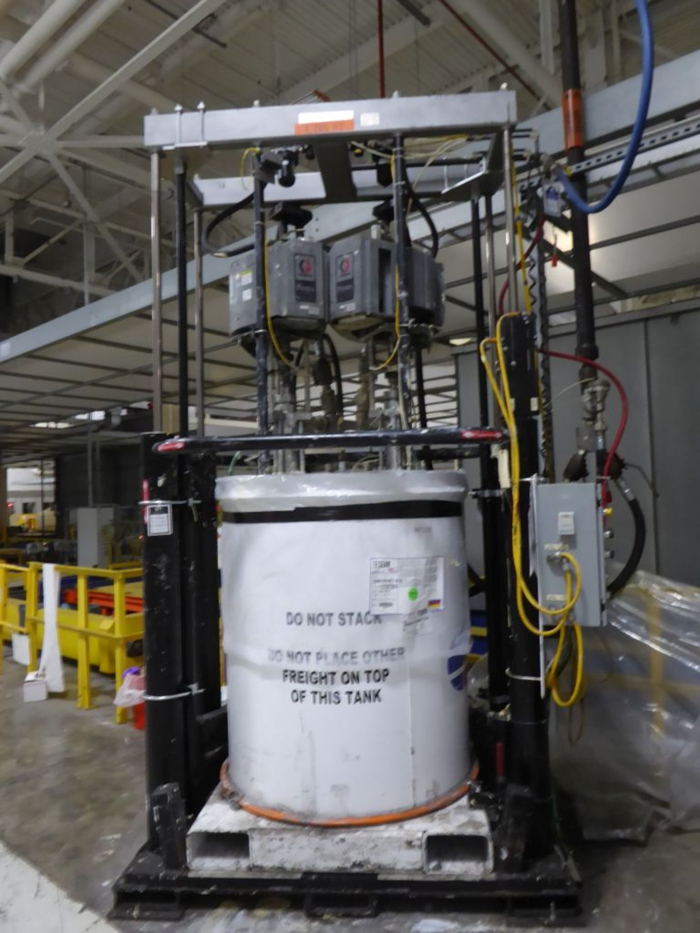 Skid Mounted Graco Premier Air Powered Pump System