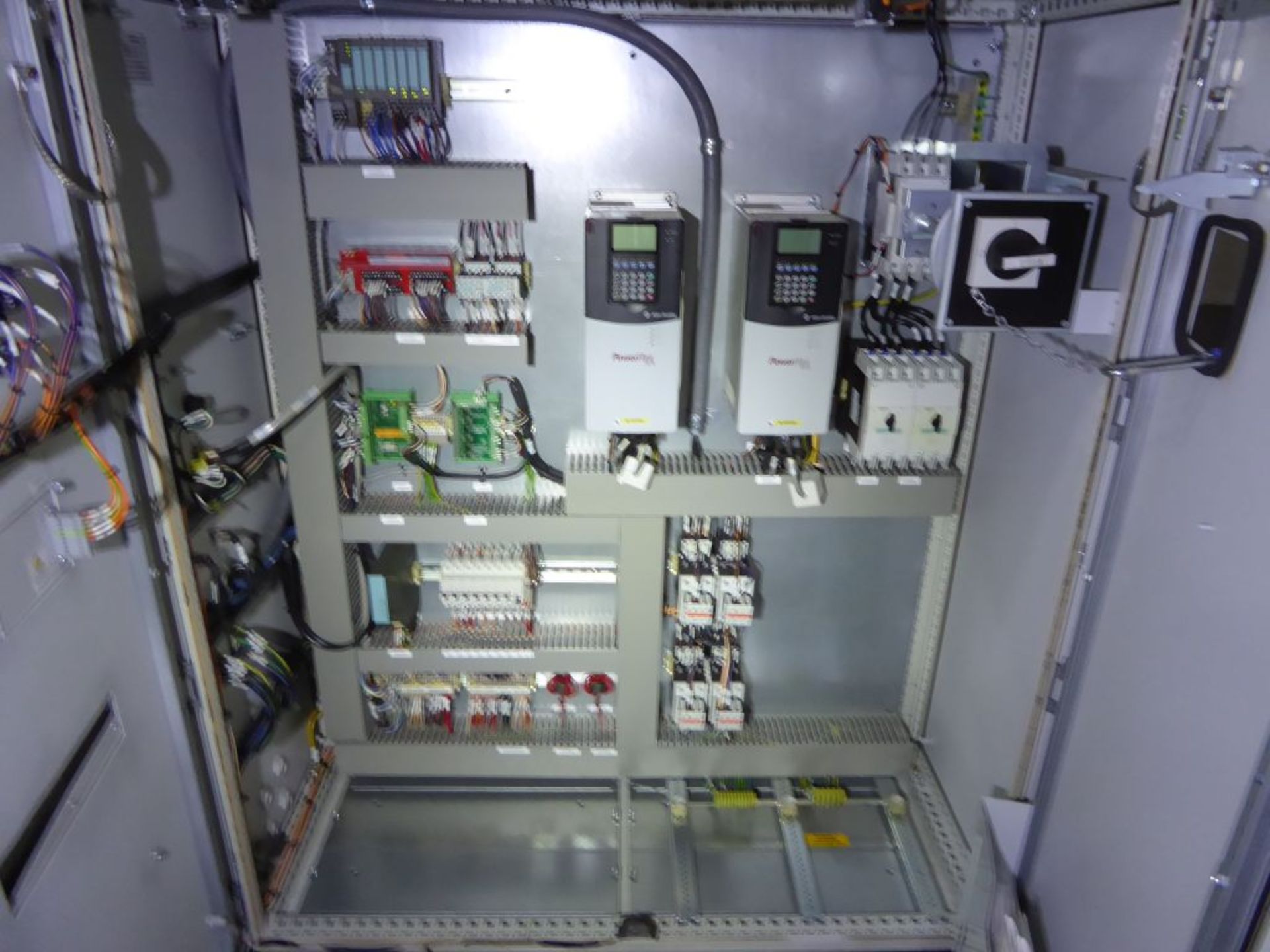 Control Panel with (2) Allen Bradley Powerflex 700 Drives - Image 2 of 12