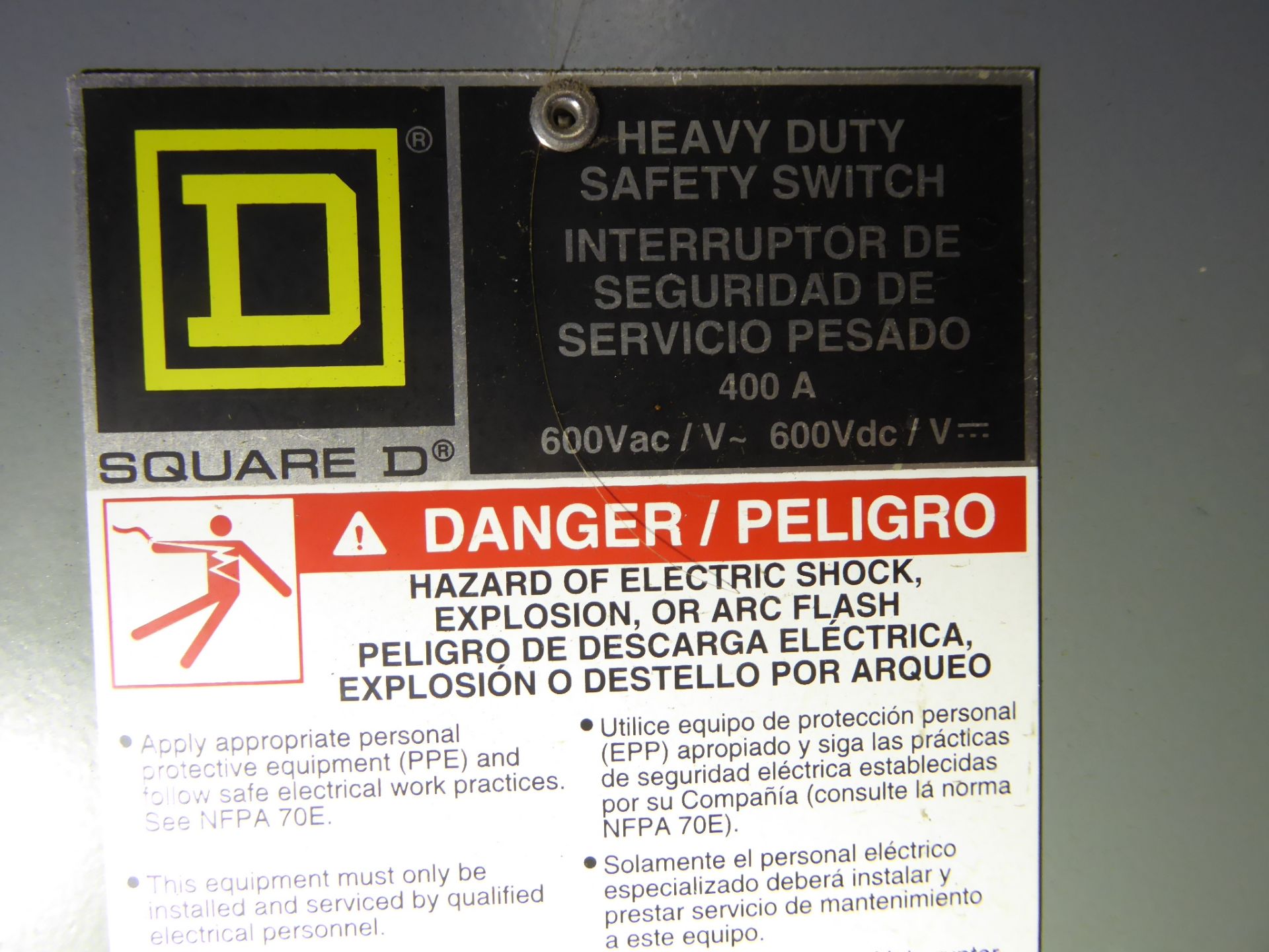Square D Heavy Duty Safety Switch - Image 2 of 6