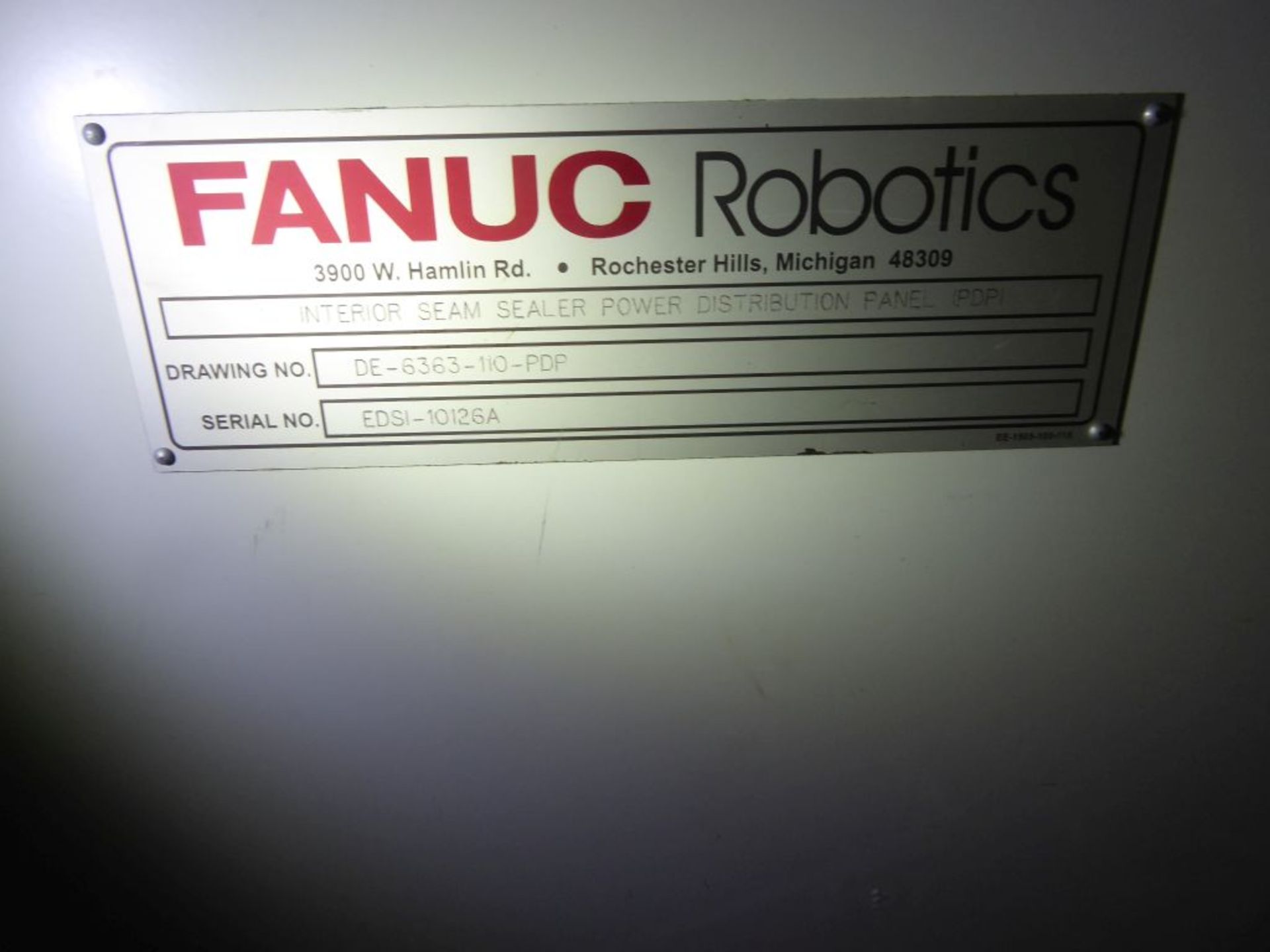Fanuc Robotics Power Distribution Panel - Bild 3 aus 20