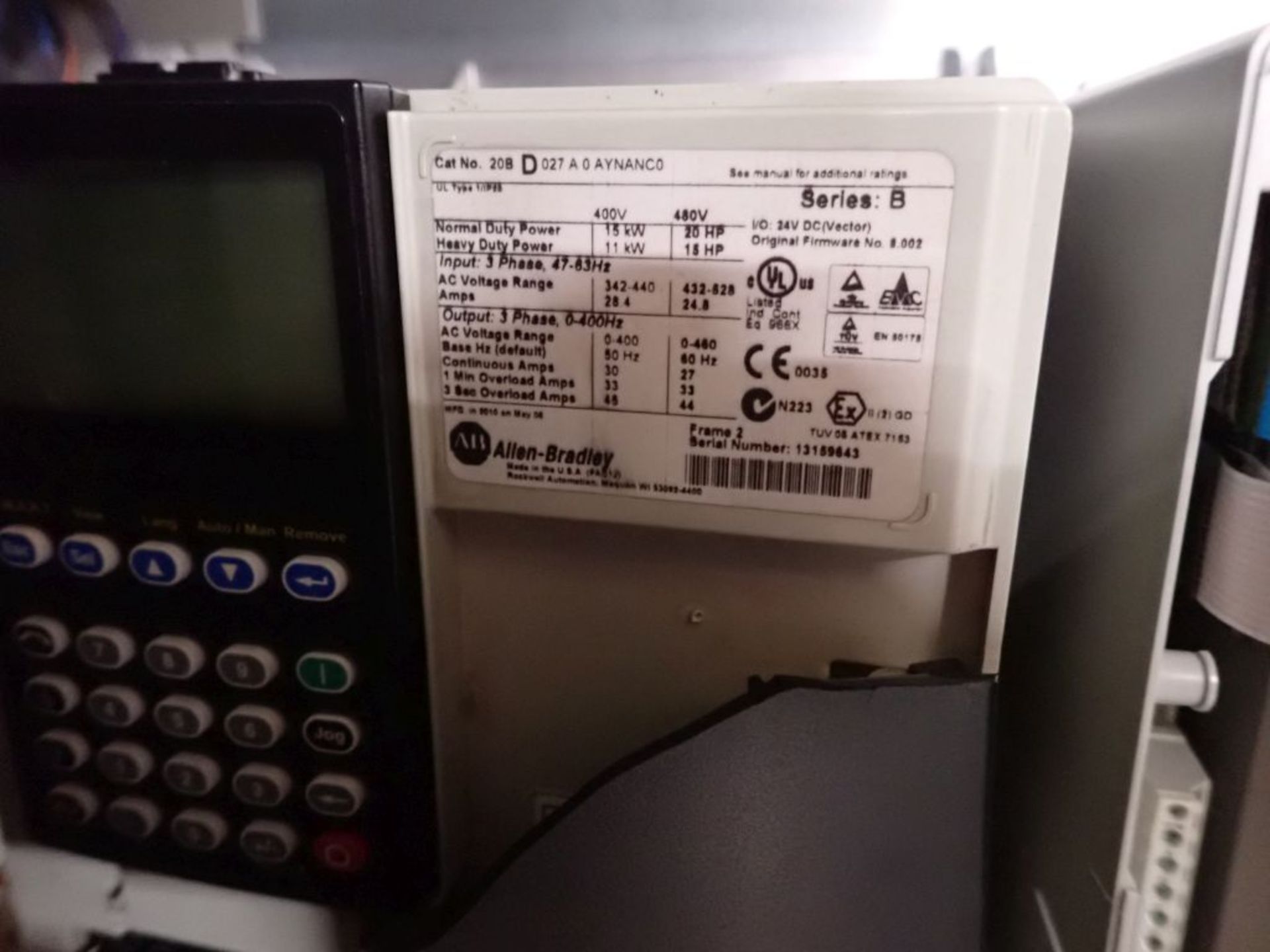 Control Panel with (2) Allen Bradley Powerflex 700 Drives - Image 19 of 25