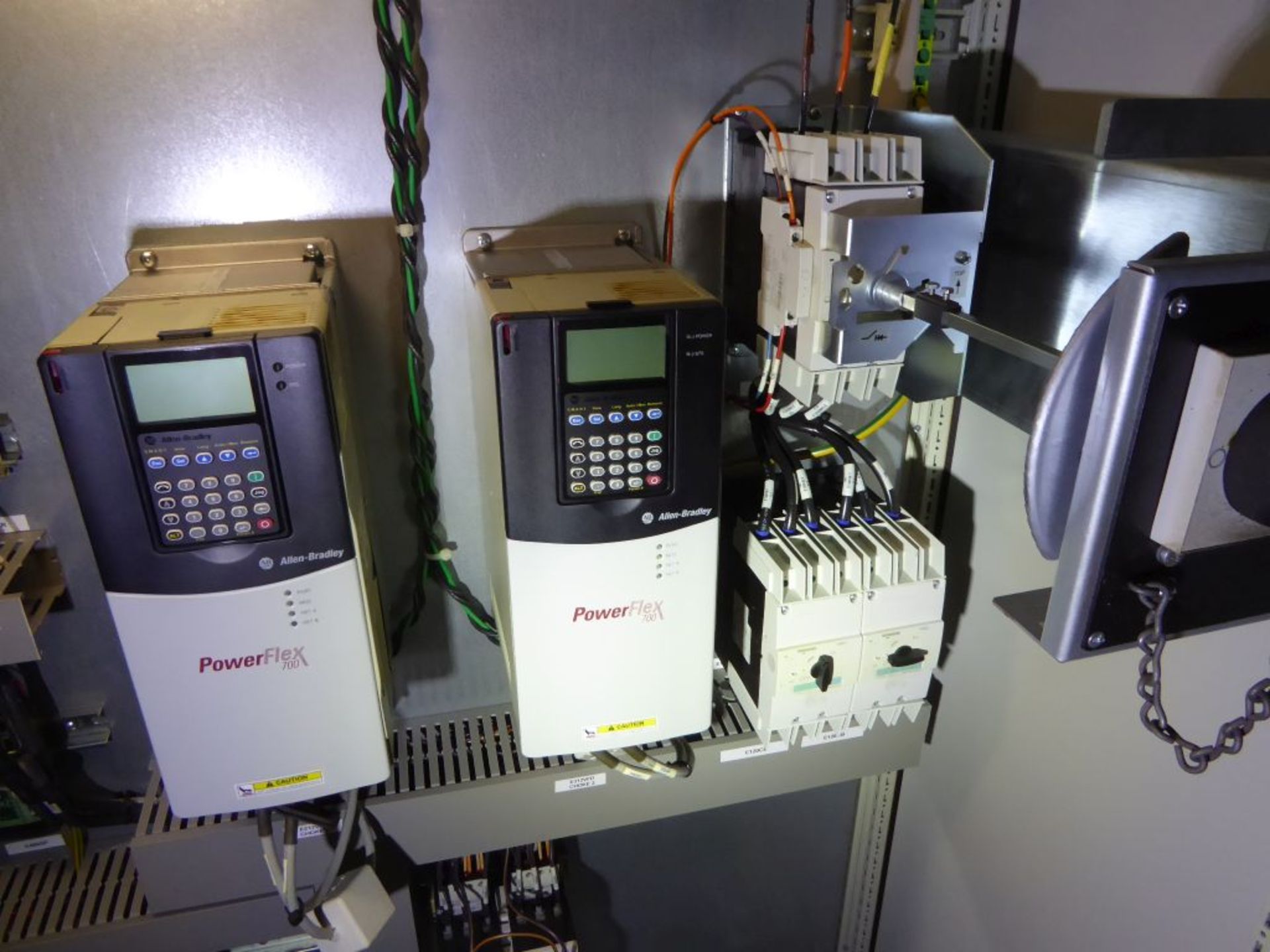 Control Panel with (2) Allen Bradley Powerflex 700 Drives - Image 9 of 37