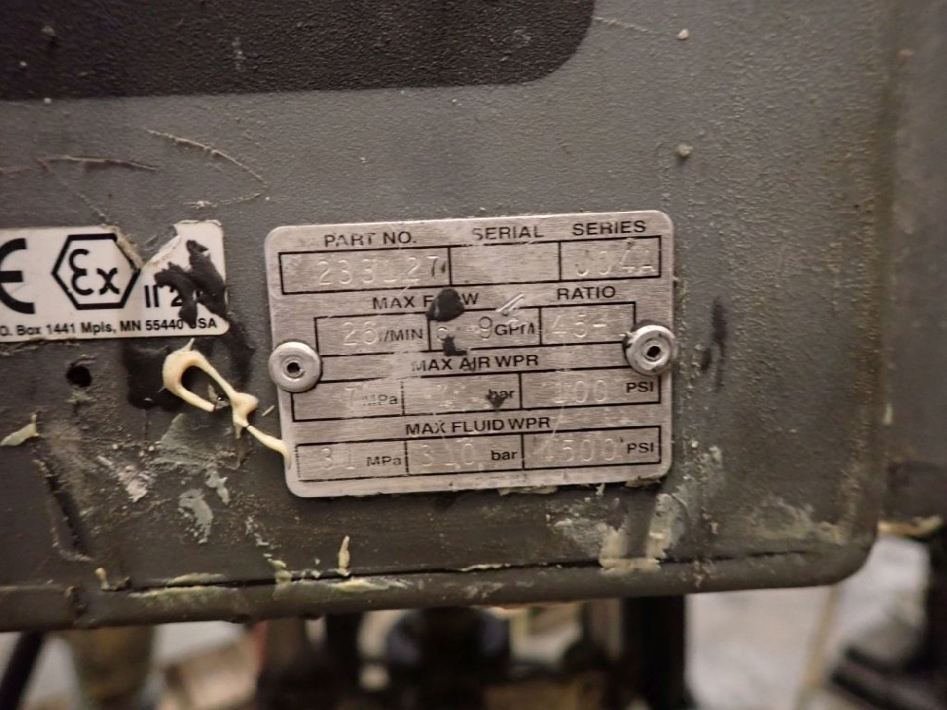 Skid Mounted Graco Premier Air Powered Pump System - Bild 13 aus 33