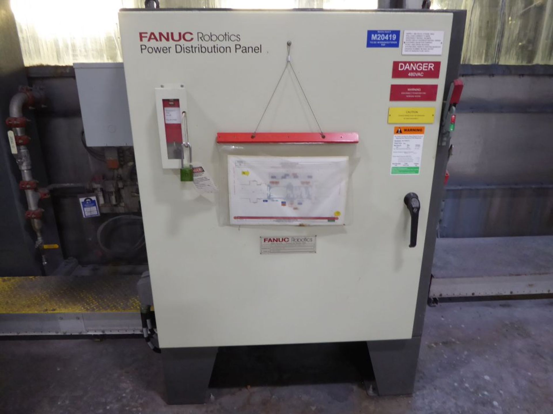 Fanuc Robot Power Distrbution Panel