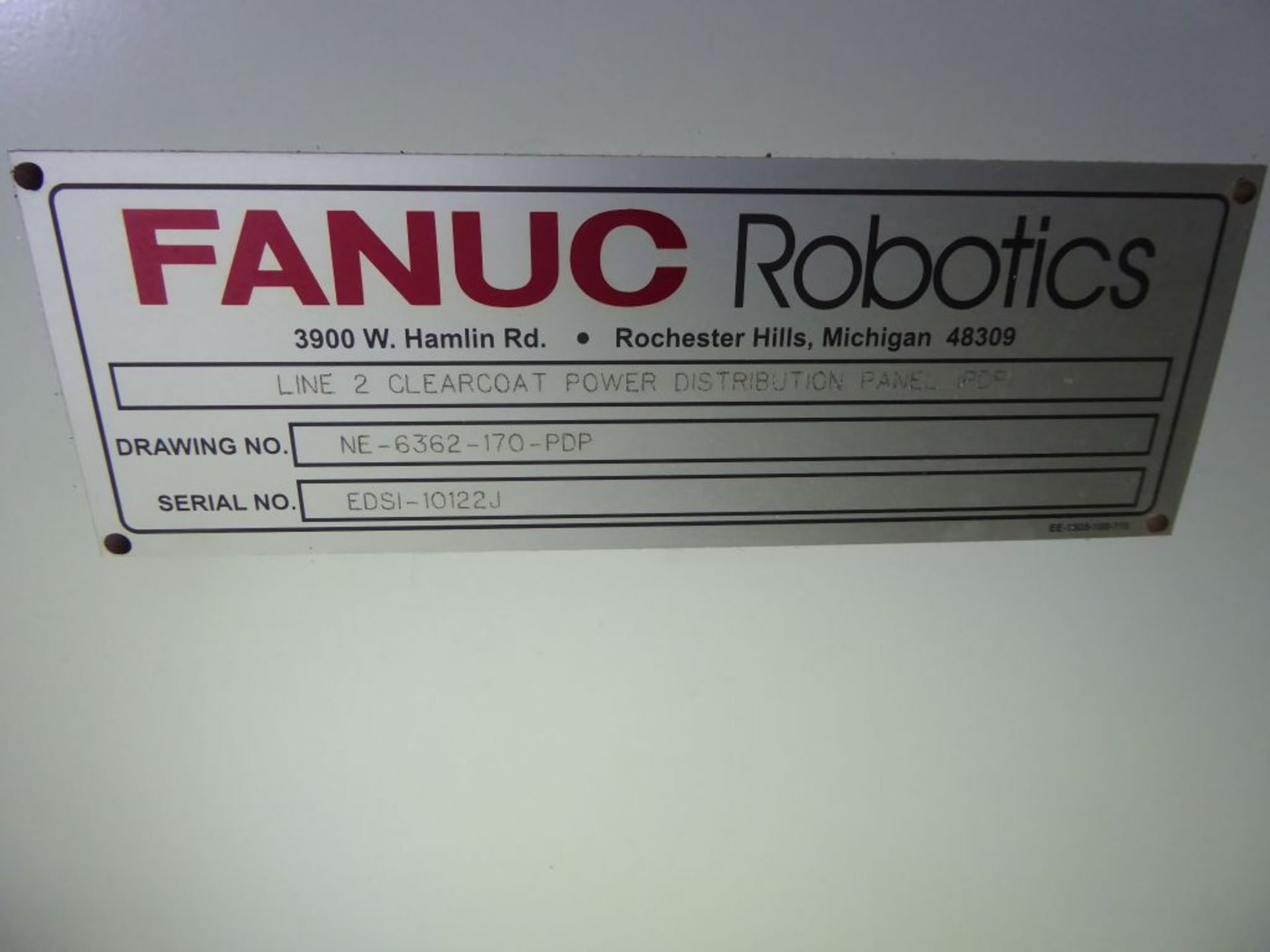 Fanuc Robot Power Distrbution Panel - Image 5 of 5
