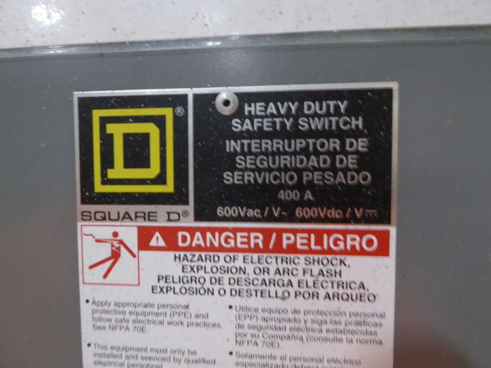 Square D Heavy Duty Safety Switch - Image 2 of 12